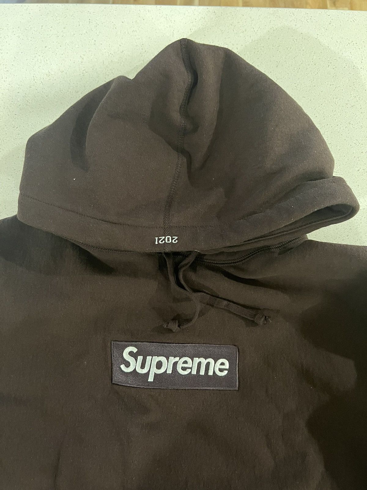 Supreme Box Logo Hooded Sweatshirt (2021)