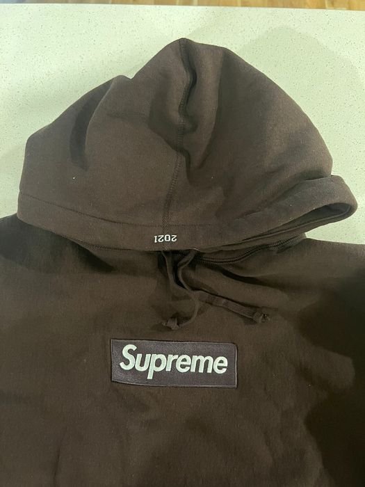 Supreme Supreme Box Logo Hooded Sweatshirt (2021) | Grailed