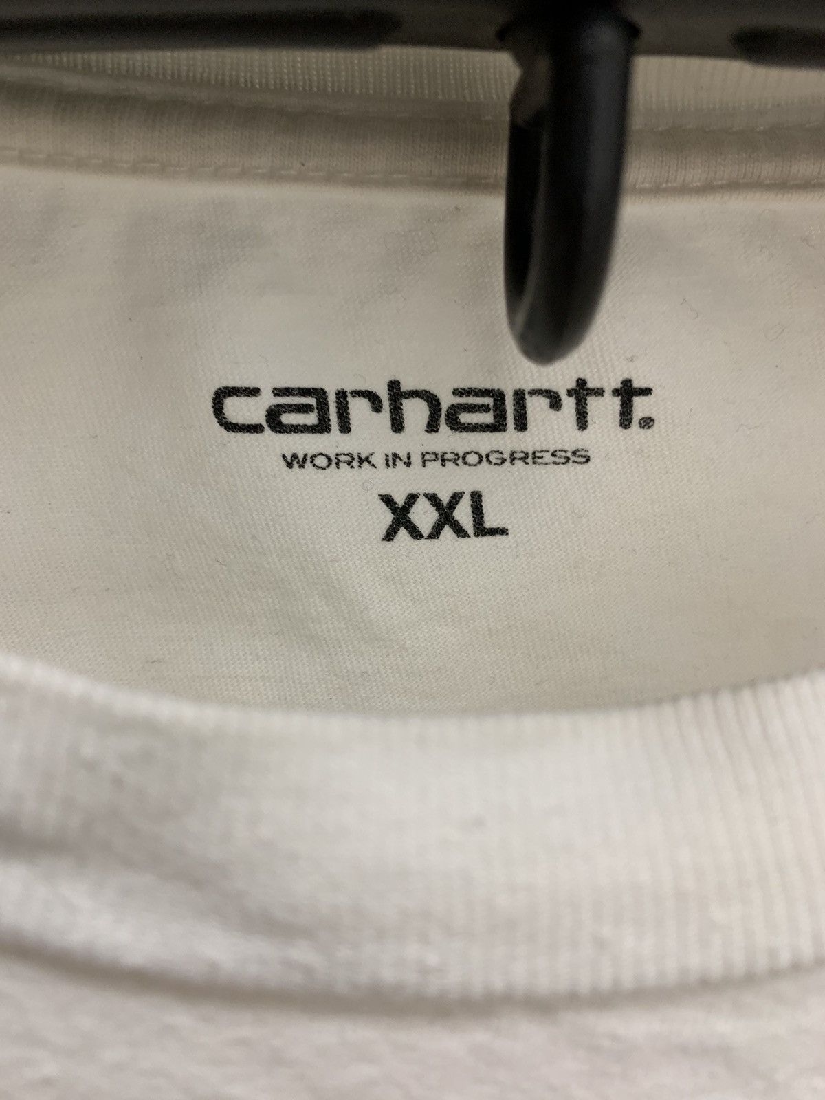 Carhartt Carhartt big logo white t-shirt vintage Xxl 2XL box jaws Size US XXL / EU 58 / 5 - 5 Thumbnail
