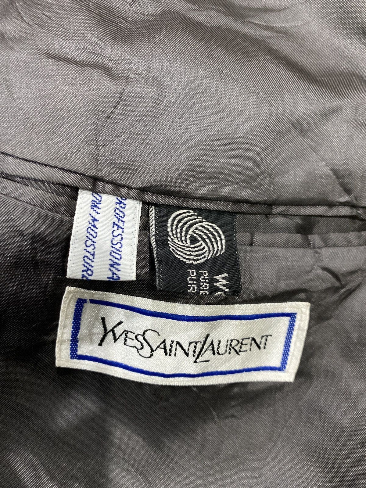 Vintage × Yves Saint Laurent Vintage YSL Blazer Made France Size US M / EU 48-50 / 2 - 6 Thumbnail
