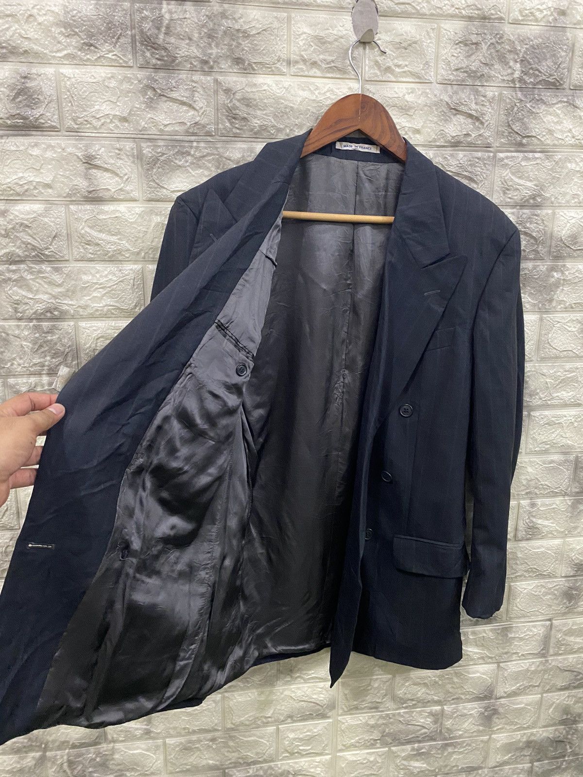 Vintage × Yves Saint Laurent Vintage YSL Blazer Made France Size US M / EU 48-50 / 2 - 4 Thumbnail