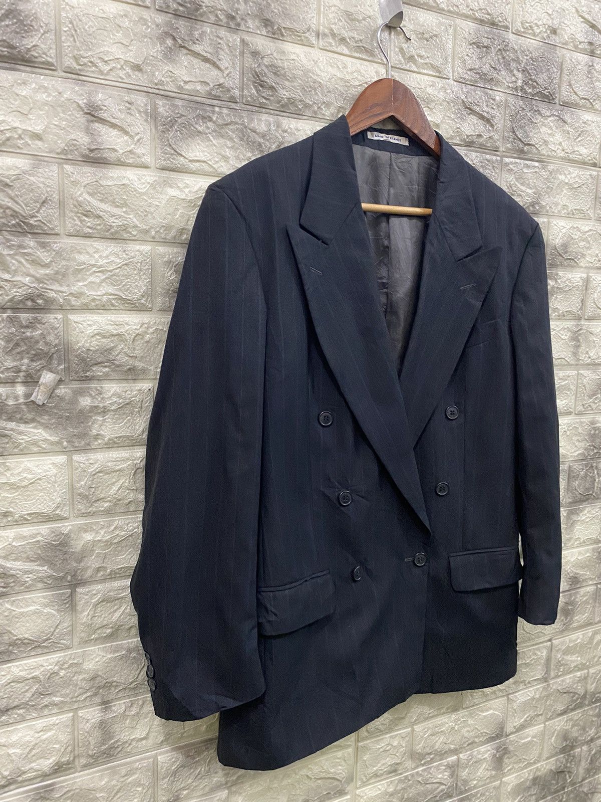 Vintage × Yves Saint Laurent Vintage YSL Blazer Made France Size US M / EU 48-50 / 2 - 2 Thumbnail