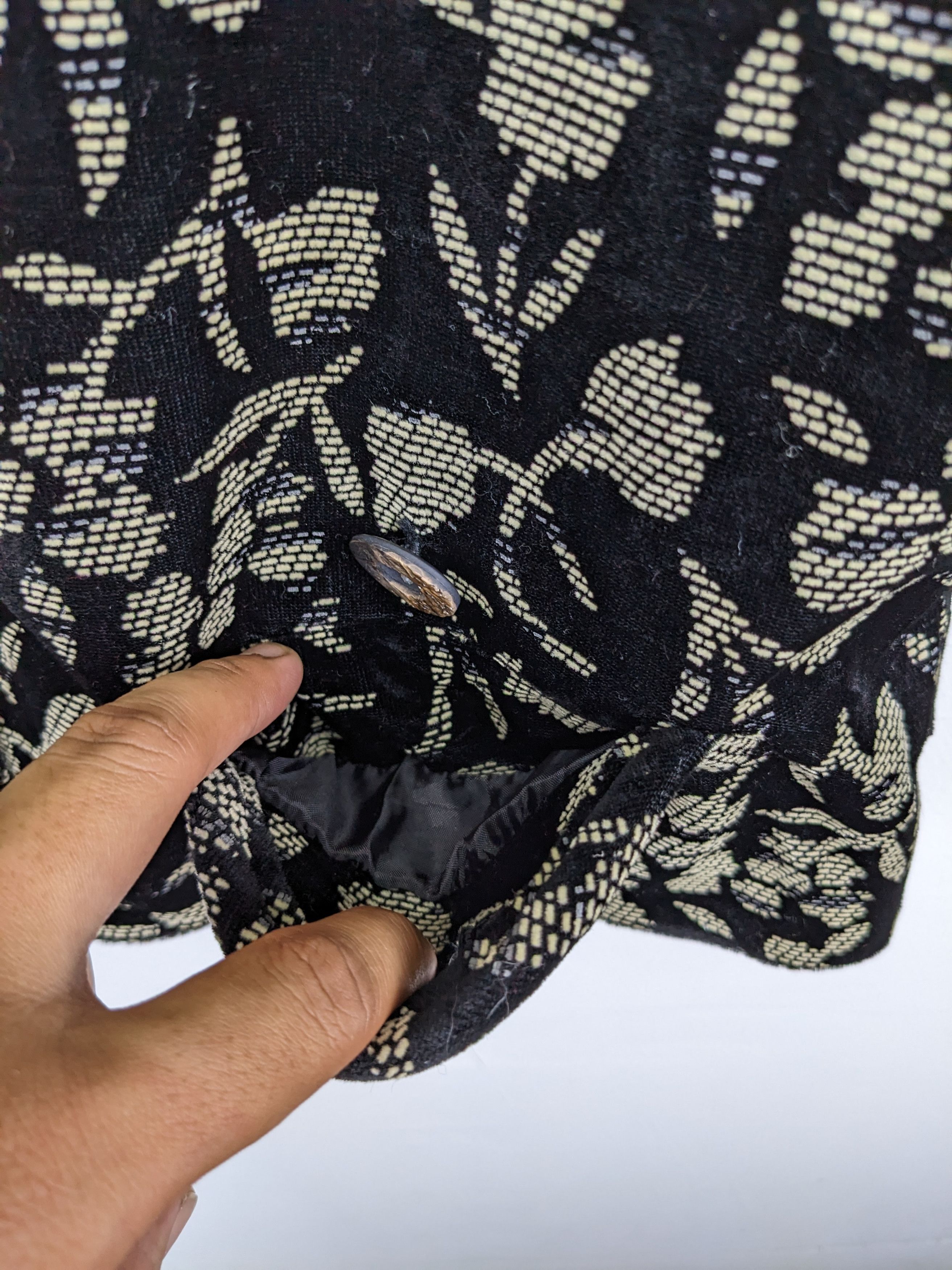 Japanese Brand × Vintage Vintage Cardigan Coat Jacket Floral Printed Size M / US 6-8 / IT 42-44 - 9 Thumbnail