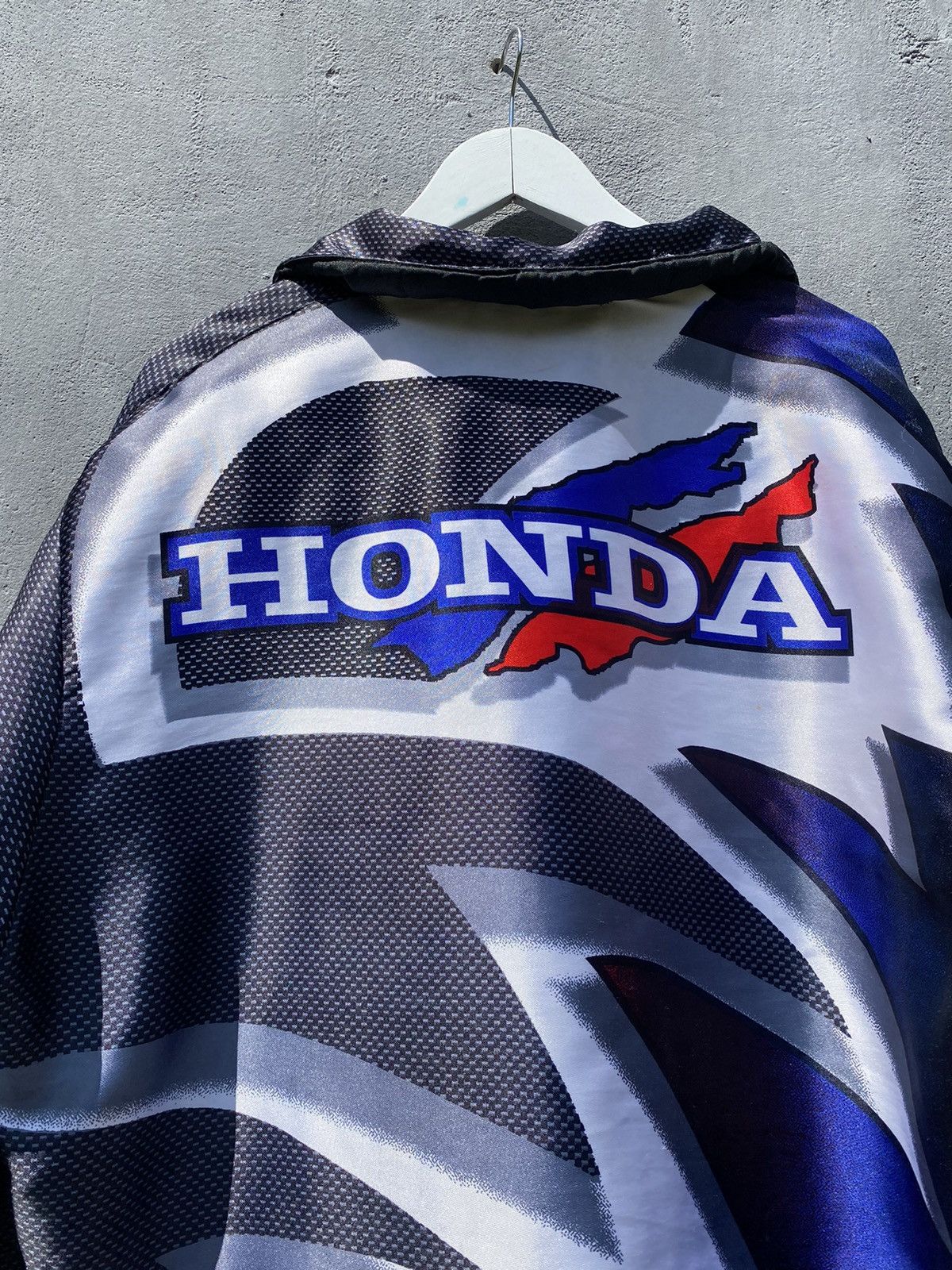 Honda Vintage 90 Honda Racing abstract Jacket Size US XL / EU 56 / 4 - 4 Thumbnail