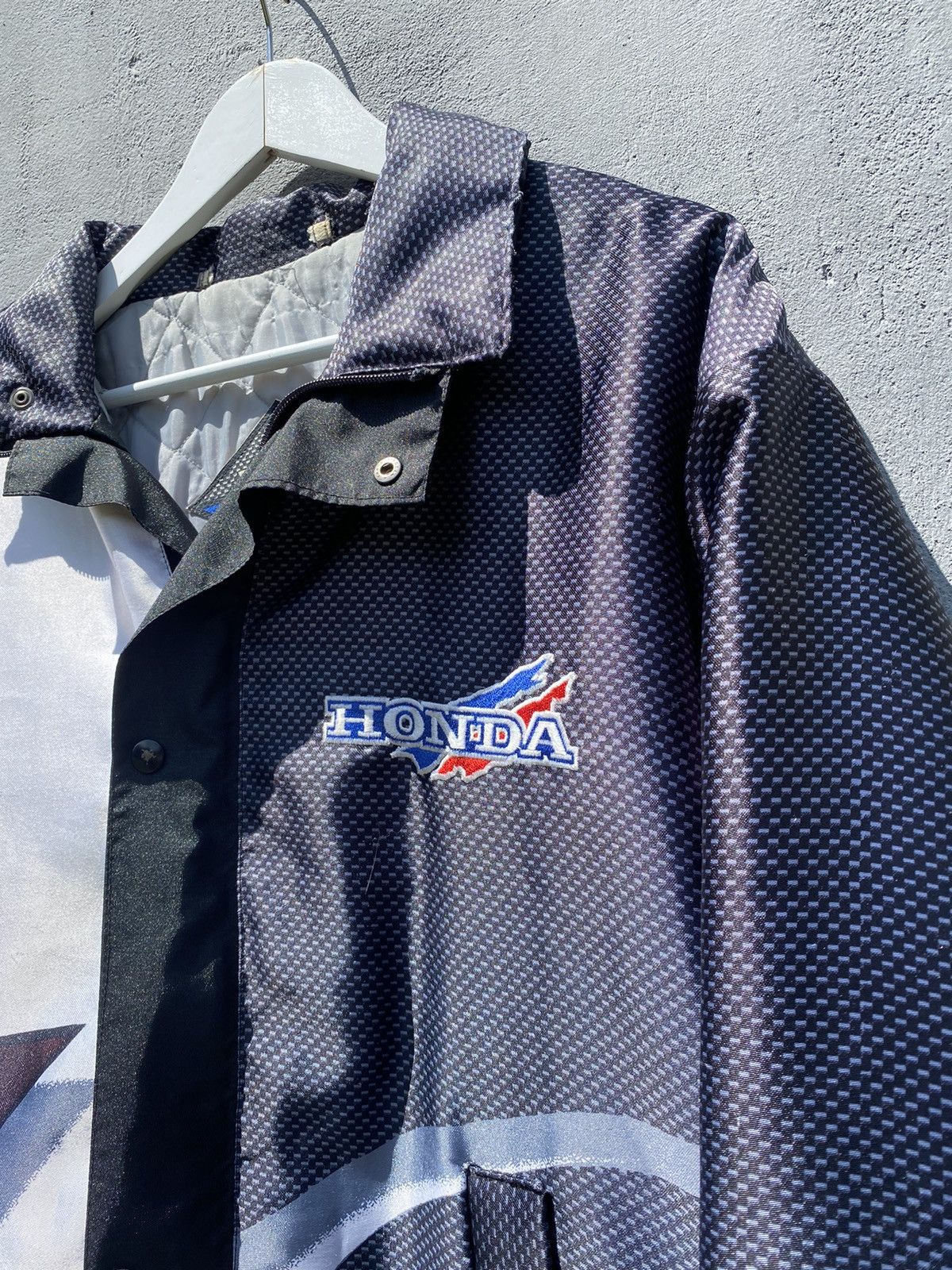 Honda Vintage 90 Honda Racing abstract Jacket Size US XL / EU 56 / 4 - 9 Thumbnail
