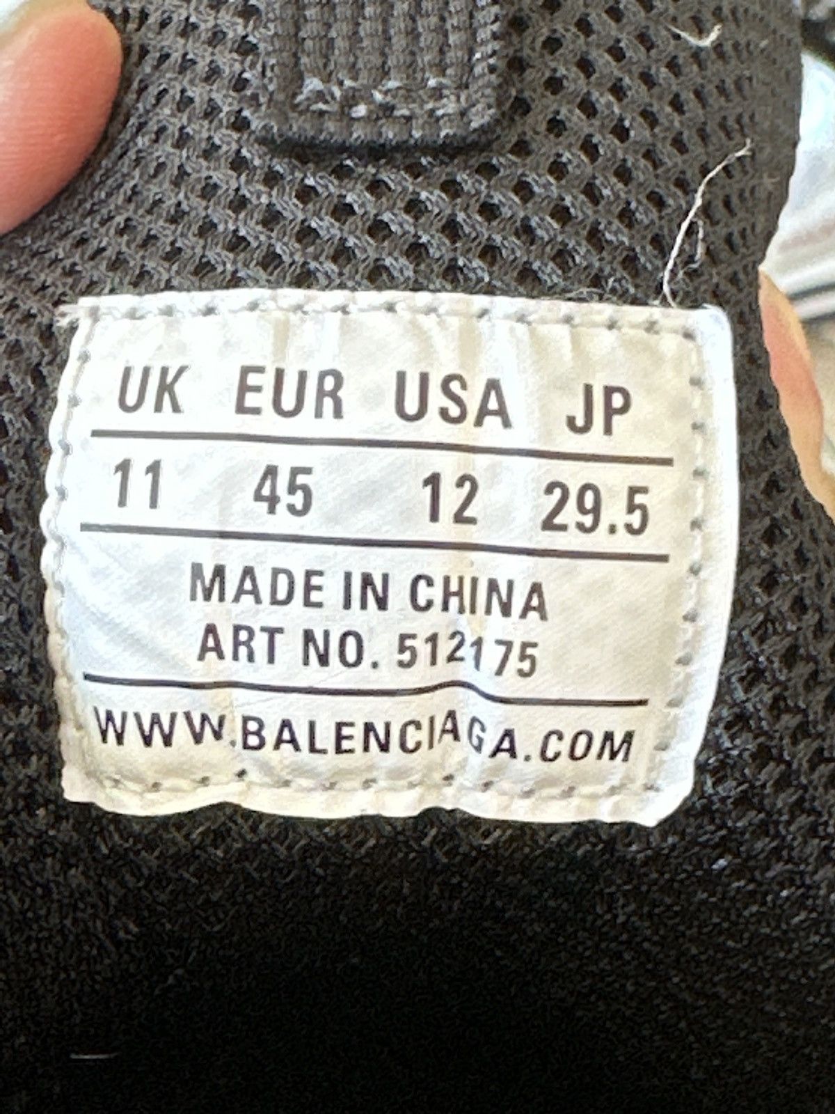 Balenciaga Balenciaga Triple S Sneakers ‘Silver’ Size US 12 / EU 45 - 9 Thumbnail