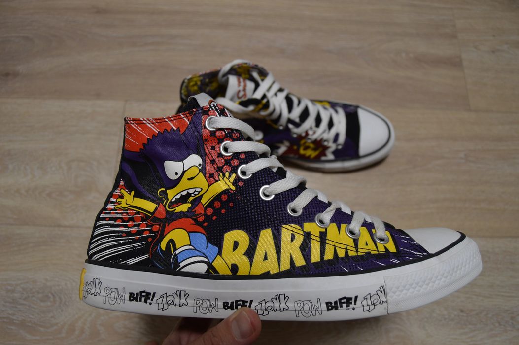 The simpsons converse outlet shoes