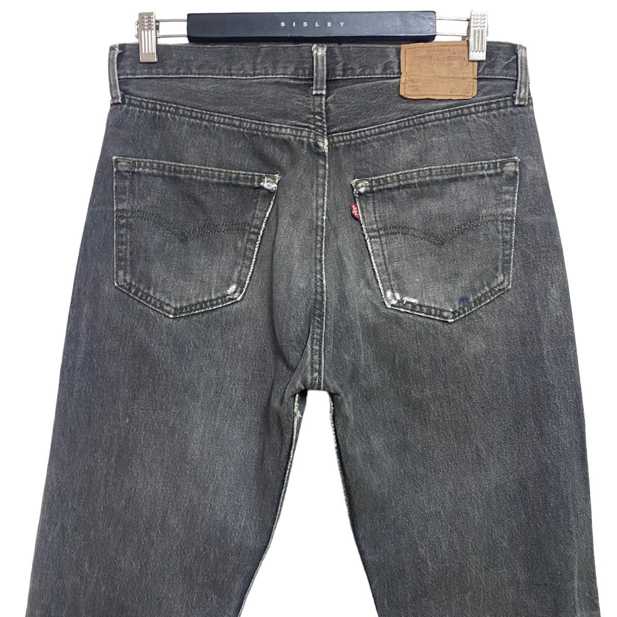 Levi's Vintage Levis 501 Faded Black Jeans 33x33 Made in USA Size US 33 - 8 Thumbnail