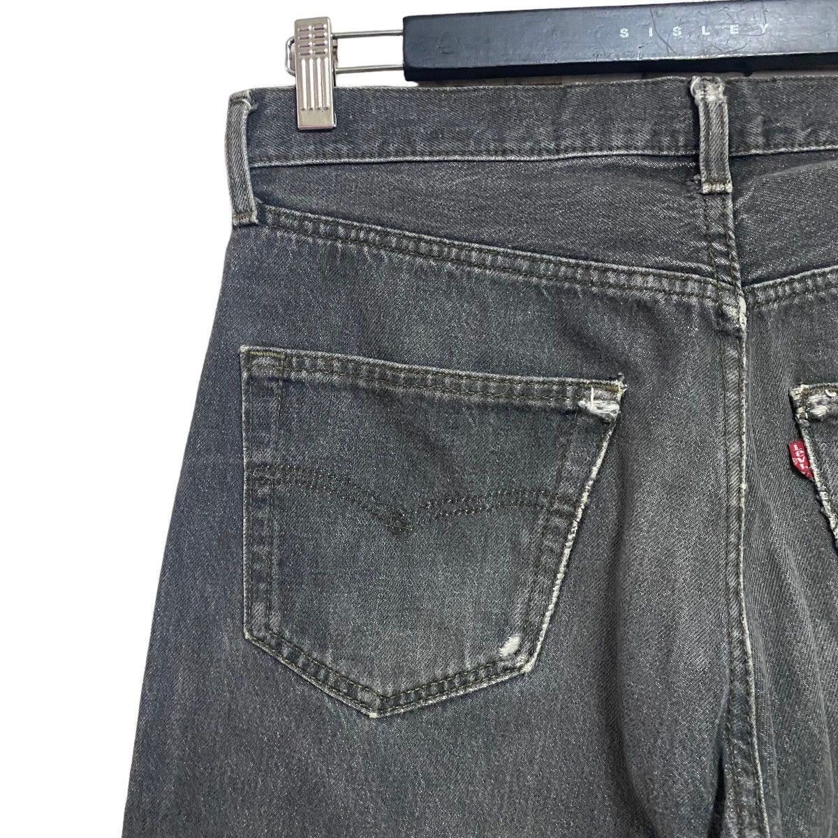 Levi's Vintage Levis 501 Faded Black Jeans 33x33 Made in USA Size US 33 - 10 Thumbnail