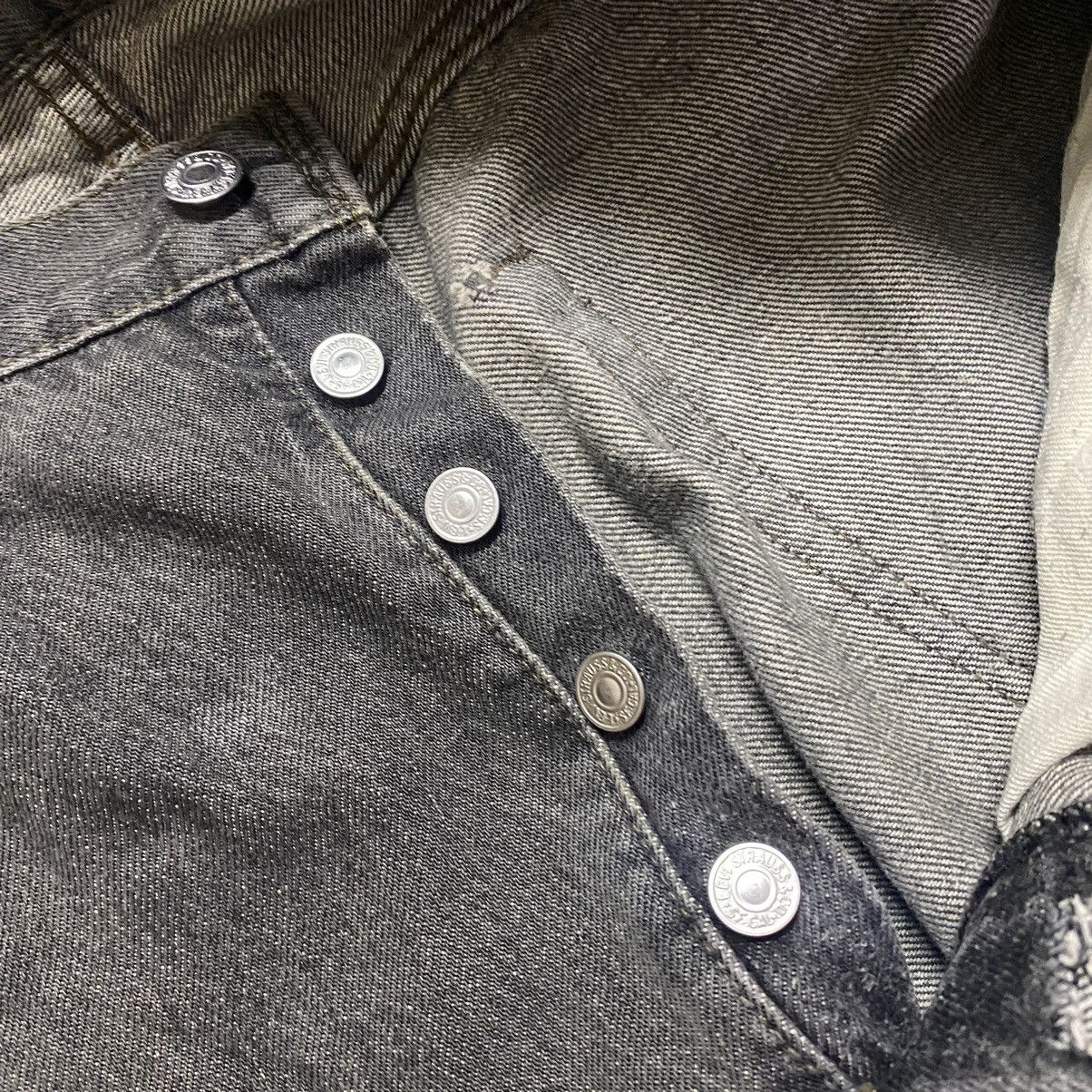 Levi's Vintage Levis 501 Faded Black Jeans 33x33 Made in USA Size US 33 - 14 Thumbnail