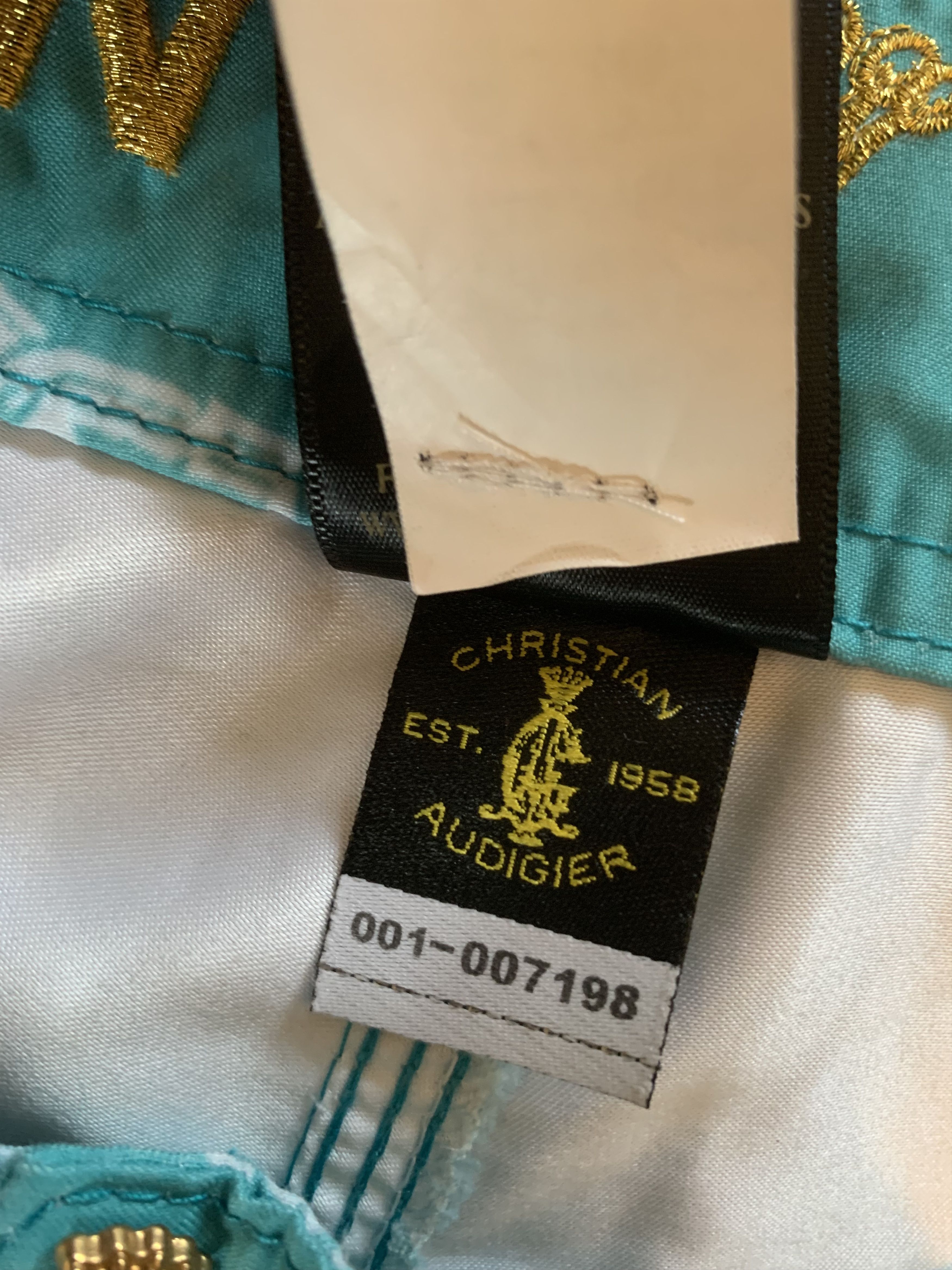 Christian Audigier × Ed Hardy × Vintage 🍺 Ed Hardy Beach Swimming Shorts Extra Bonus Beer Opener🍺 Size US 31 - 15 Thumbnail