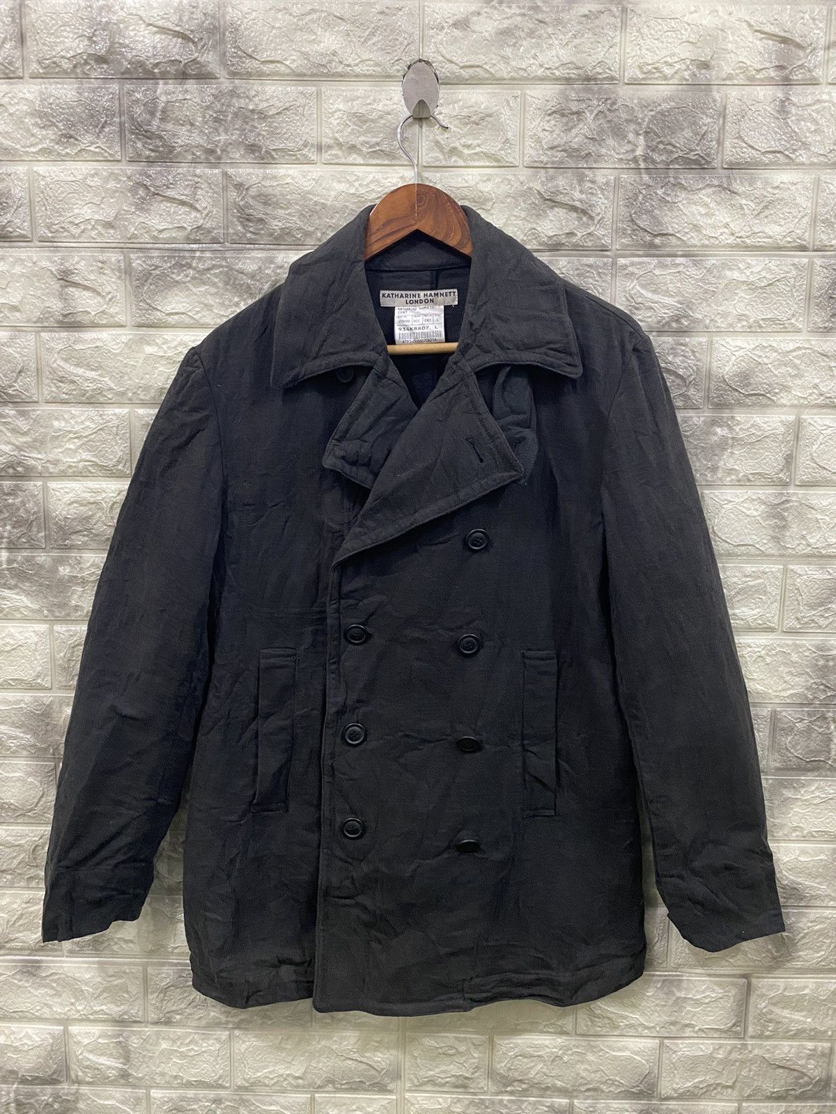 Katharine Hamnett London 🔥 KATHARINE E HAMNETT LONG COAT / JACKET