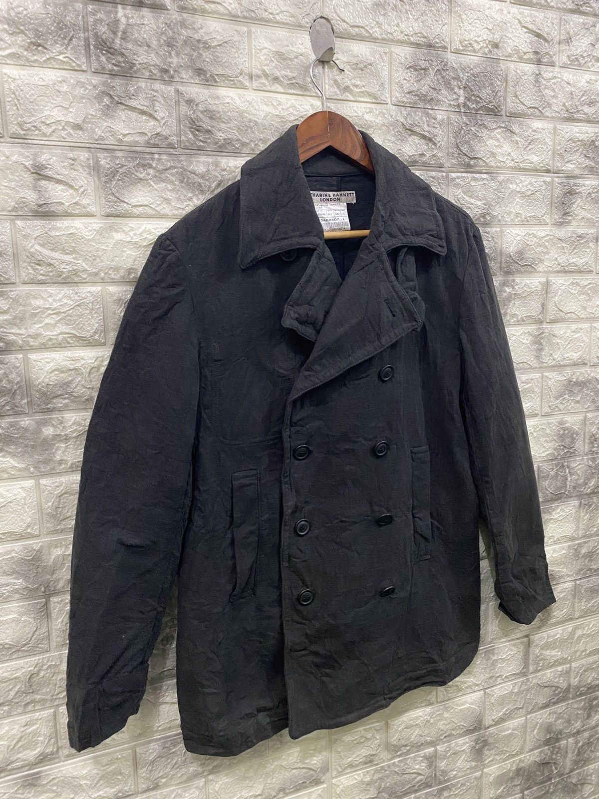 Katharine Hamnett London Katharine Hamnett London Cotton Coat Size US L / EU 52-54 / 3 - 3 Thumbnail