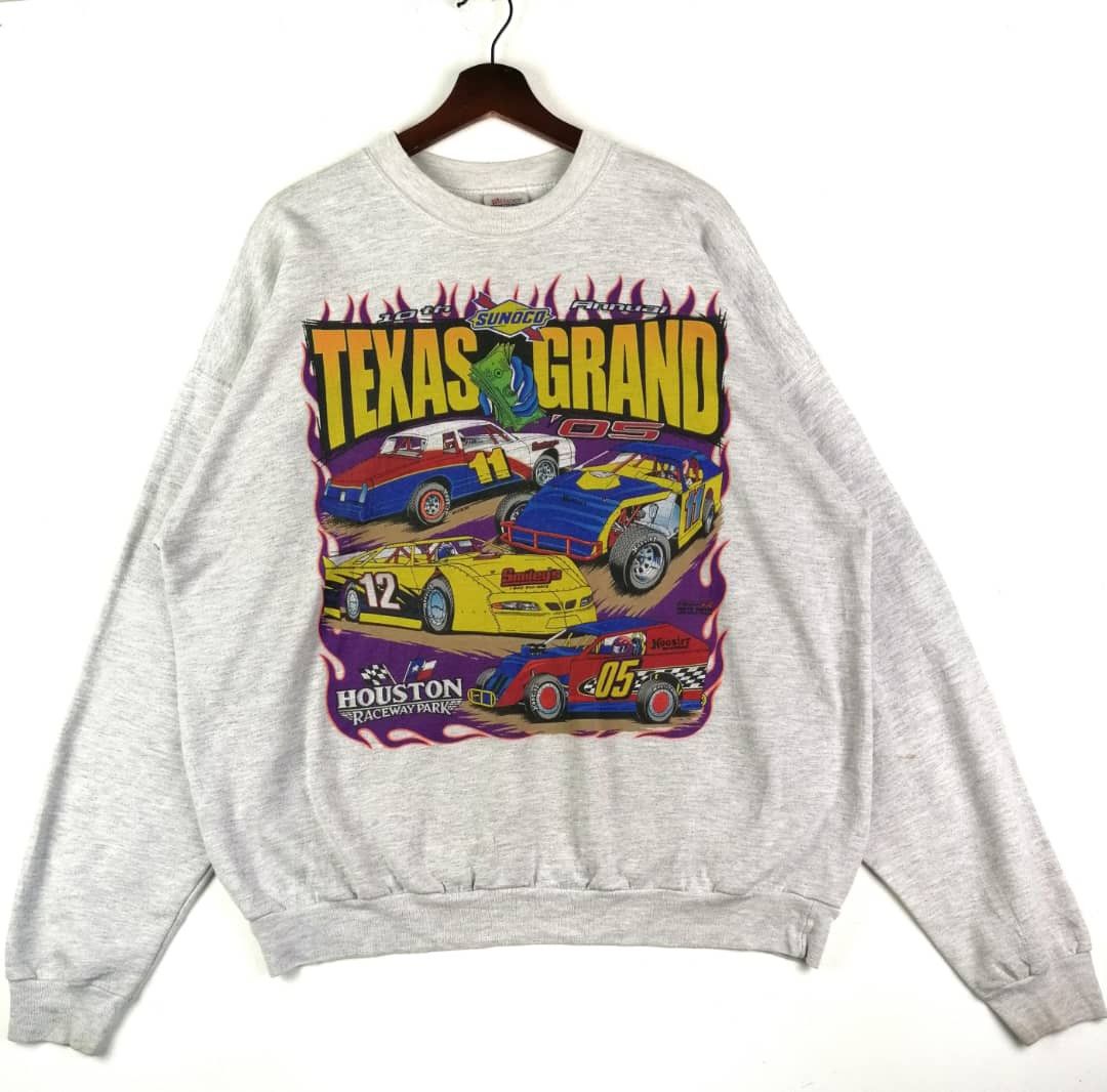 Vintage Vintage!! Texas Grand Houston Raceway Park Size US XL / EU 56 / 4 - 1 Thumbnail