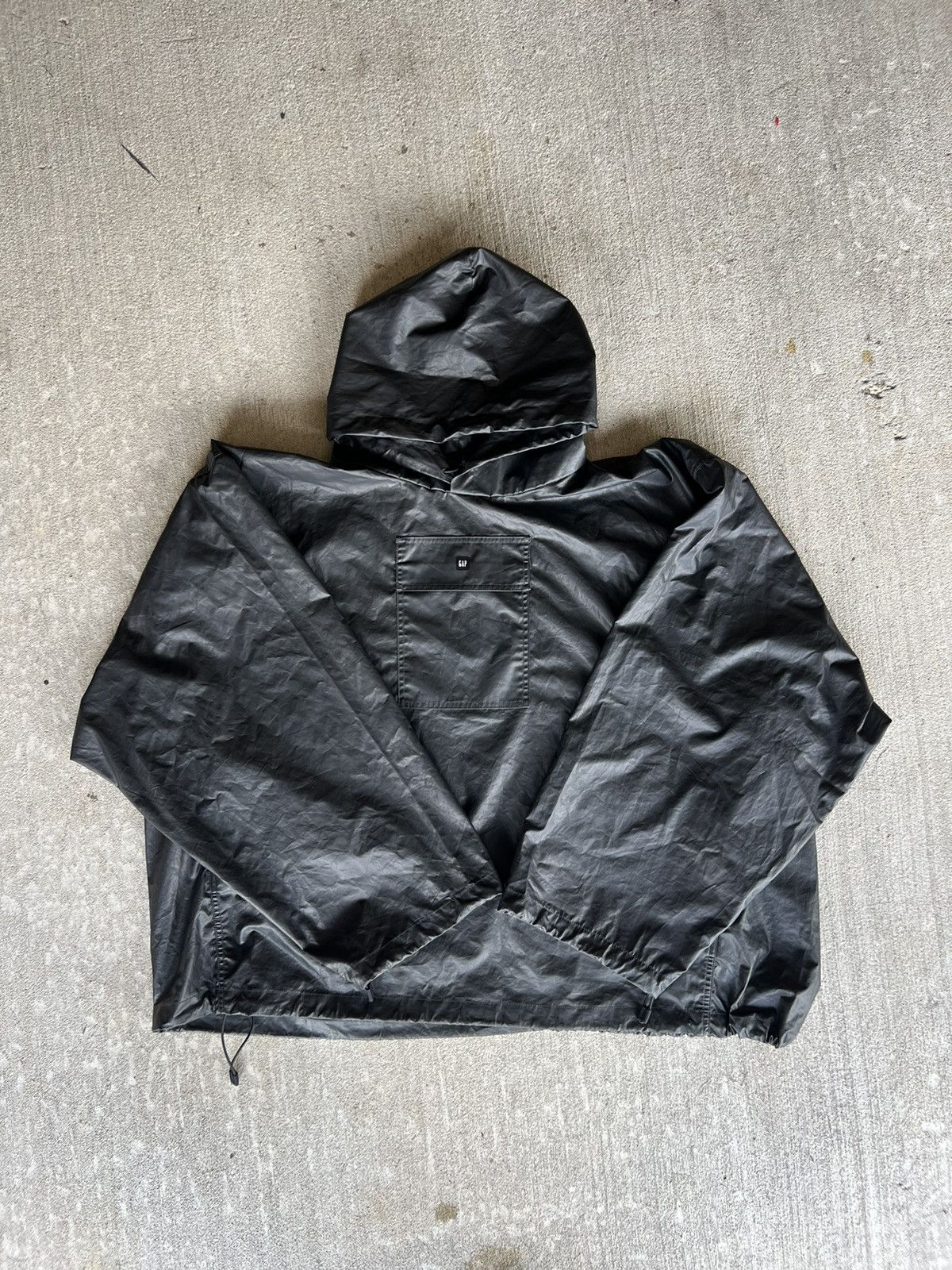 Gap × Kanye West Yeezy Gap Balenciaga Coated Cotton Anorak- Size 
