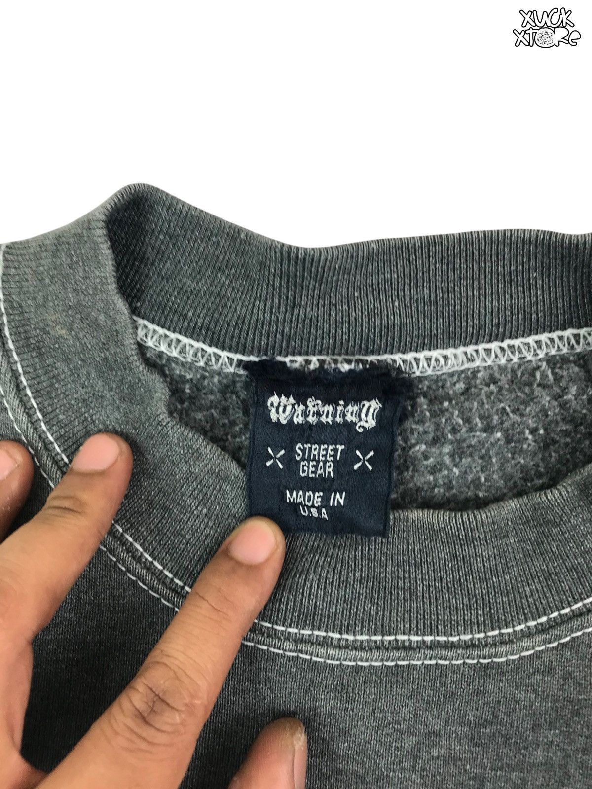 Other 🔥BESTOFFER🔥Vintage 90s WARNING BY STREETGEAR MADE IN USA Size US XL / EU 56 / 4 - 3 Thumbnail