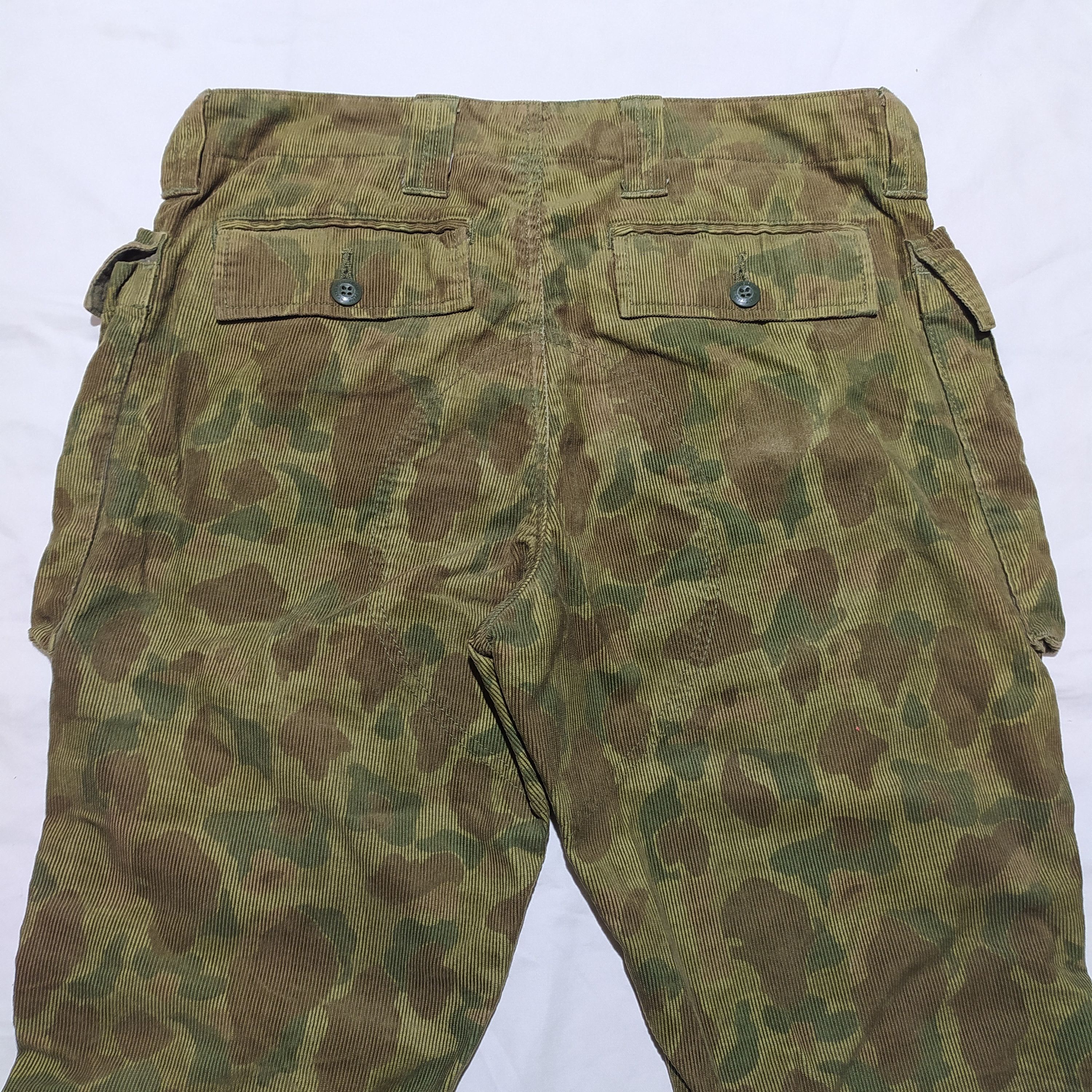 Beams Plus Beams plus duck Hunter camouflage utility corduroy pants Size US 34 / EU 50 - 5 Thumbnail