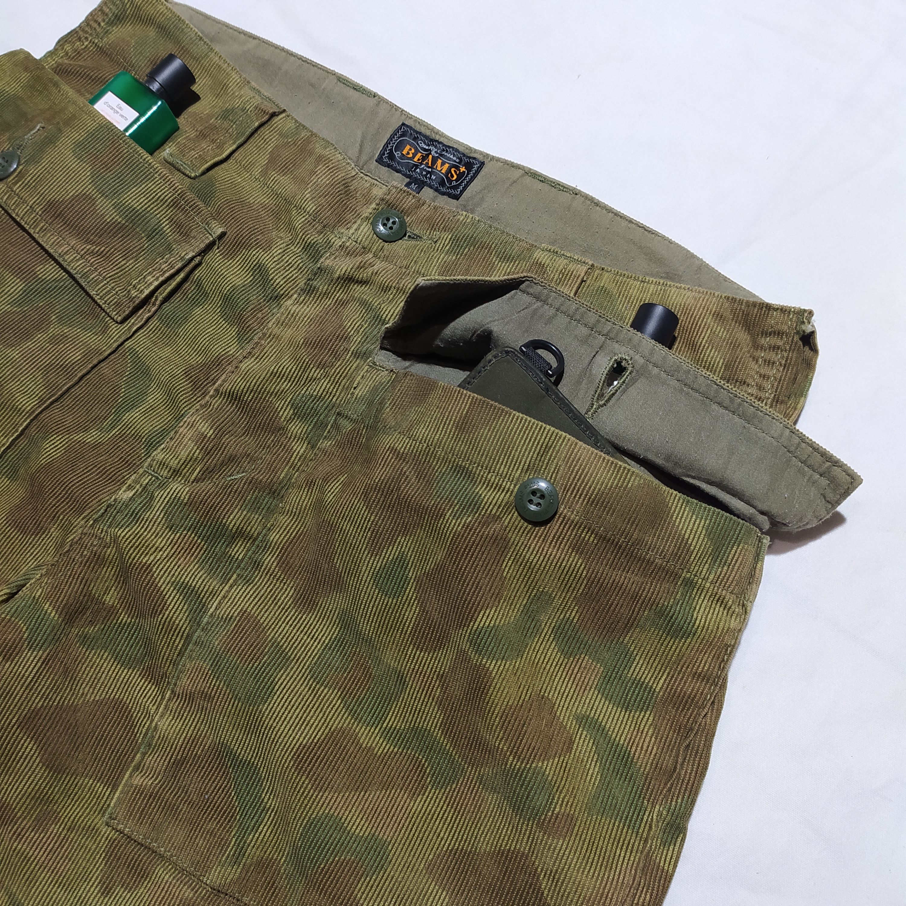 Beams Plus Beams plus duck Hunter camouflage utility corduroy pants Size US 34 / EU 50 - 4 Thumbnail