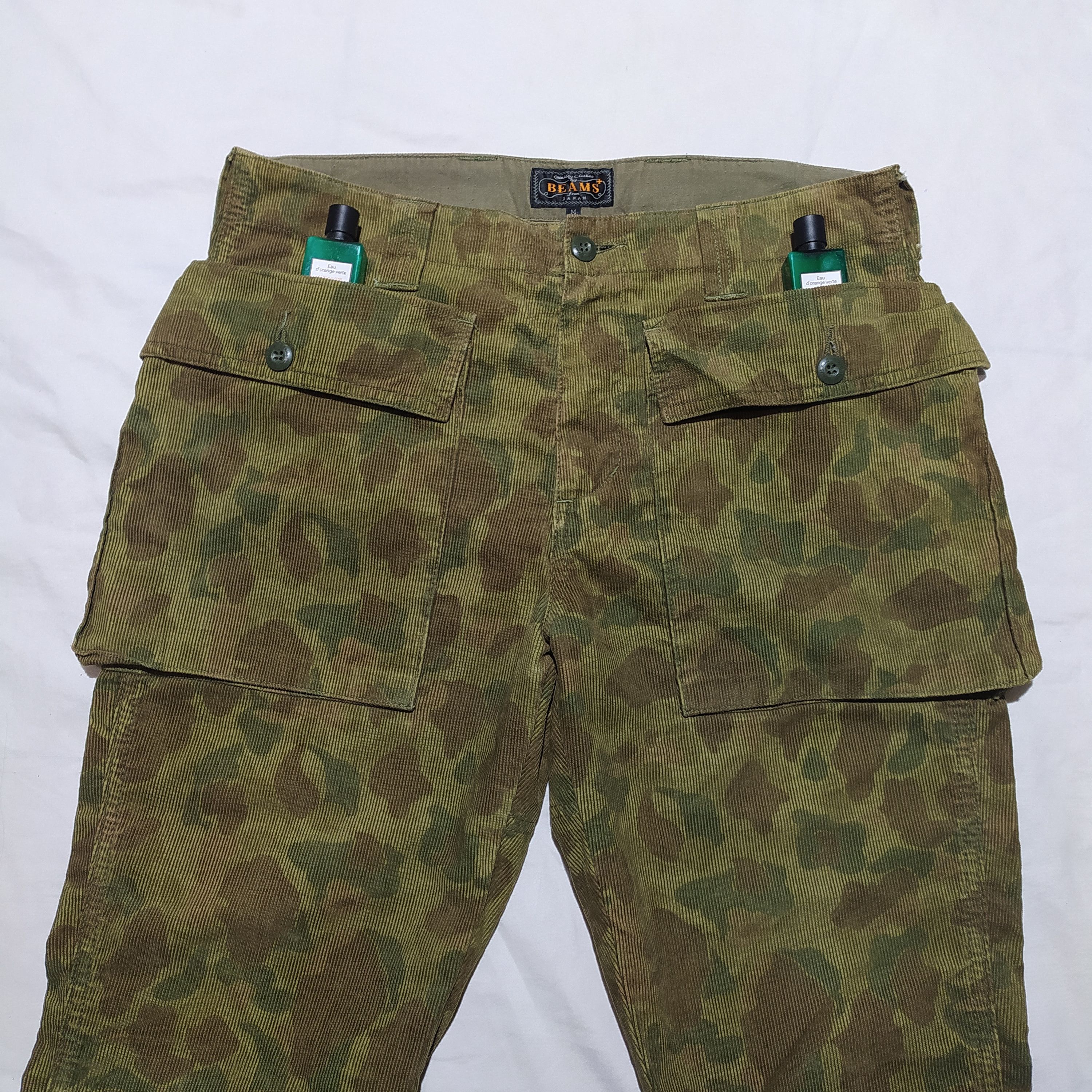 Beams Plus Beams plus duck Hunter camouflage utility corduroy pants Size US 34 / EU 50 - 3 Thumbnail