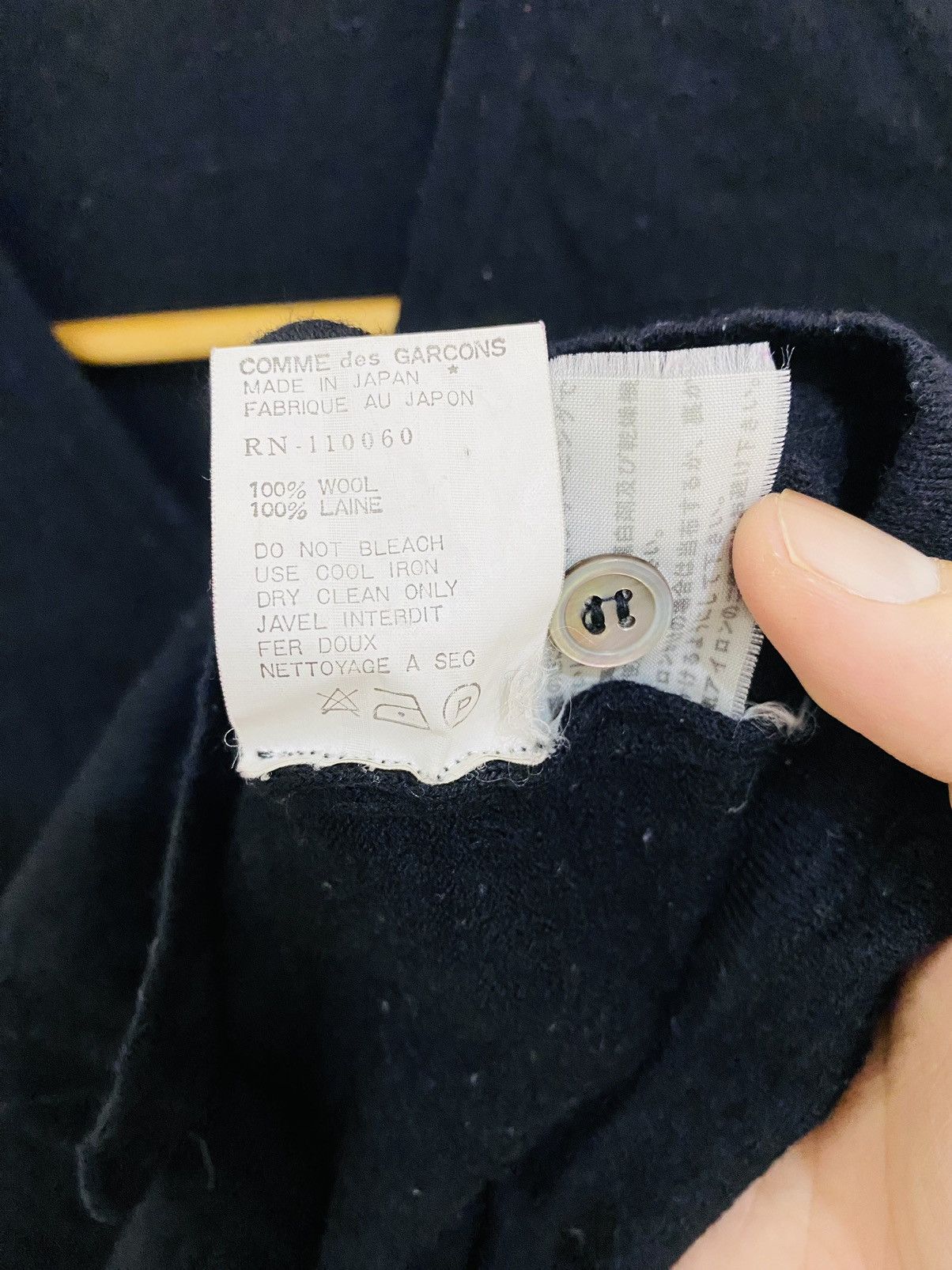 Comme des Garcons AD 1990 Comme des Garcon Robe de Chambre Cardigan Size S / US 4 / IT 40 - 6 Thumbnail