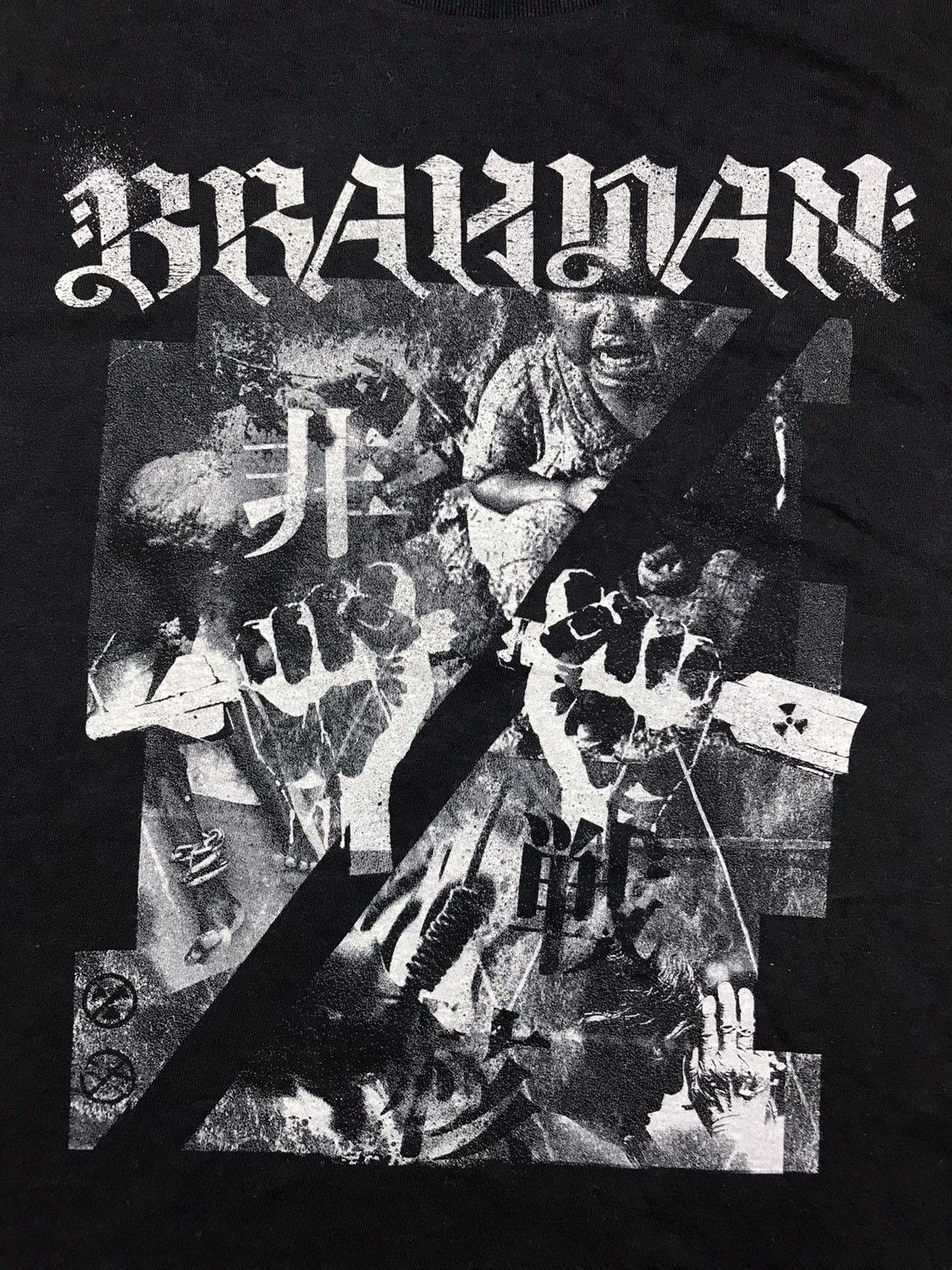 Band Tees × Japanese Brand JAPANESE PUNK BAND BRAHMAN TOUR CONCERT “ STOP NUCLEAR ☢️ “ Size US S / EU 44-46 / 1 - 3 Thumbnail