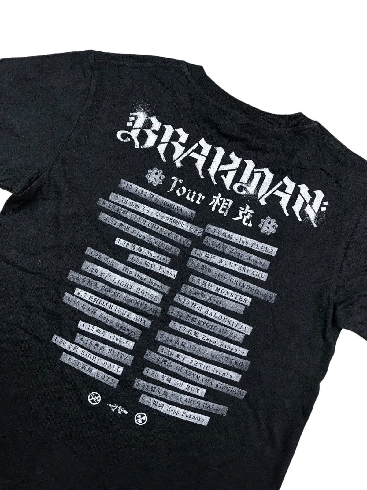 Band Tees × Japanese Brand JAPANESE PUNK BAND BRAHMAN TOUR CONCERT “ STOP NUCLEAR ☢️ “ Size US S / EU 44-46 / 1 - 8 Thumbnail