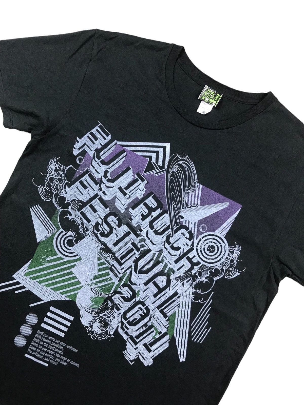 Band Tees × Japanese Brand OFFICIAL FUJI ROCK FESTIVAL 2011 T-SHIRT Size US M / EU 48-50 / 2 - 2 Thumbnail