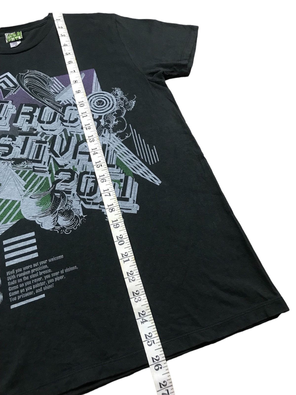 Band Tees × Japanese Brand OFFICIAL FUJI ROCK FESTIVAL 2011 T-SHIRT Size US M / EU 48-50 / 2 - 11 Thumbnail