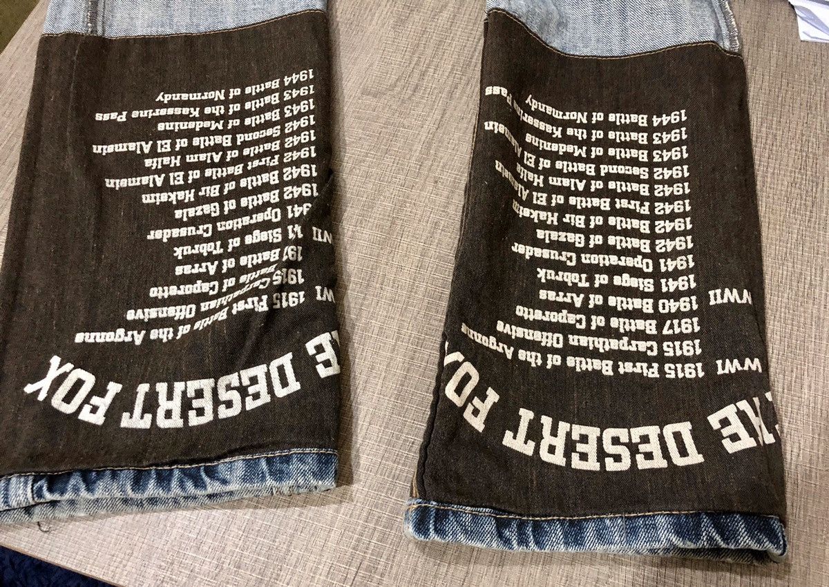 Japanese Brand PPFM Distress Denim Pants Size US 32 / EU 48 - 15 Thumbnail