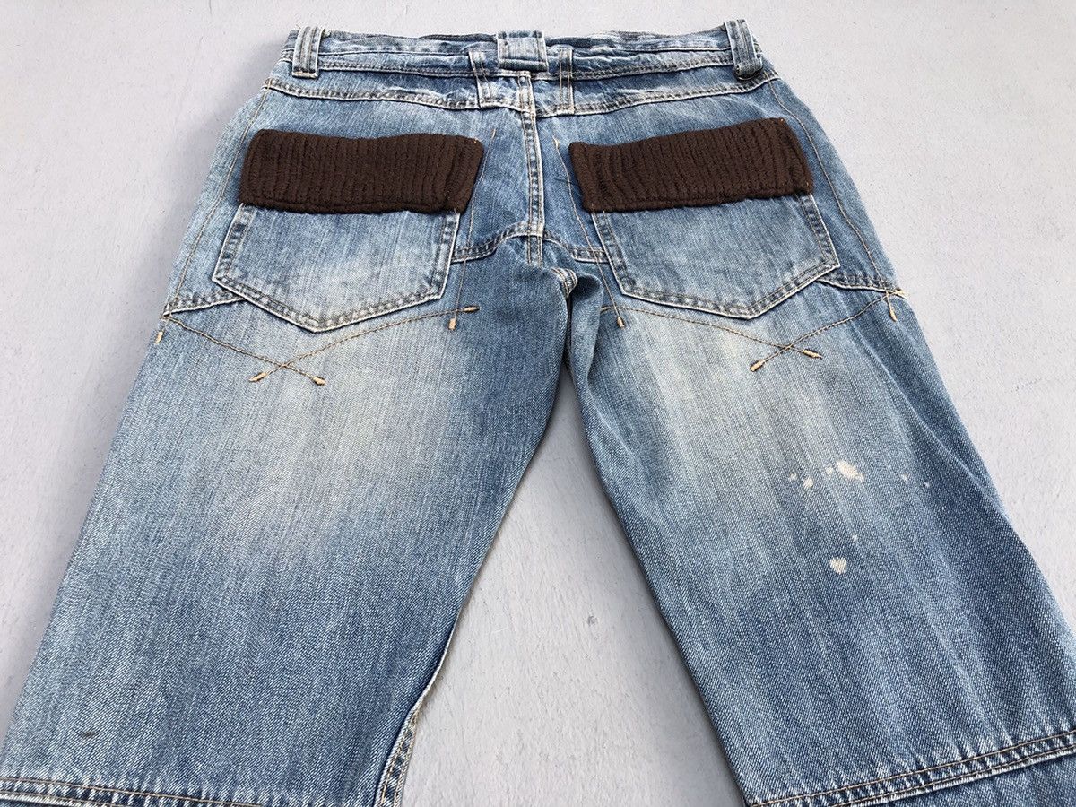 Japanese Brand PPFM Distress Denim Pants Size US 32 / EU 48 - 11 Thumbnail