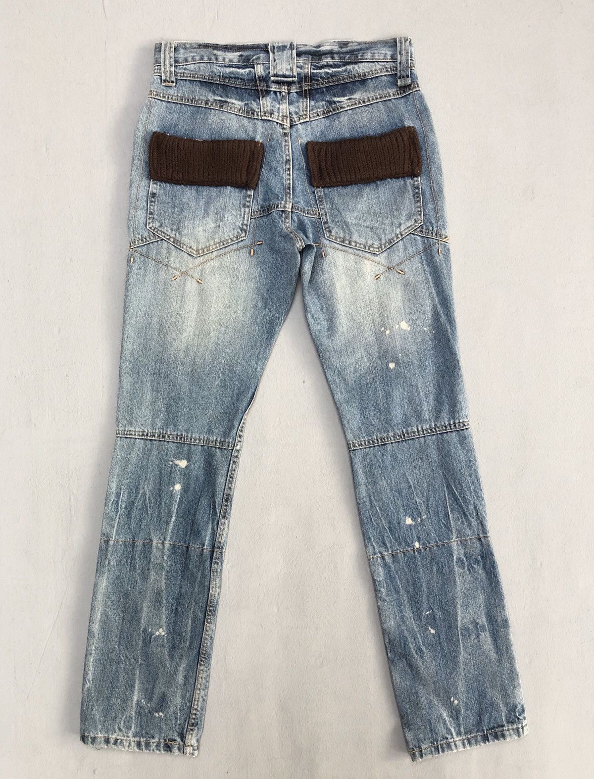 Japanese Brand PPFM Distress Denim Pants Size US 32 / EU 48 - 8 Thumbnail