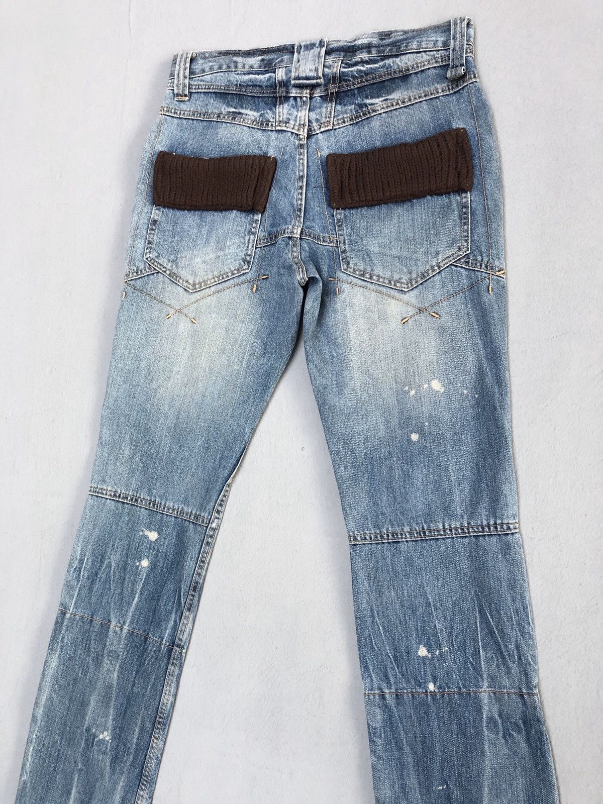 Japanese Brand PPFM Distress Denim Pants Size US 32 / EU 48 - 12 Thumbnail
