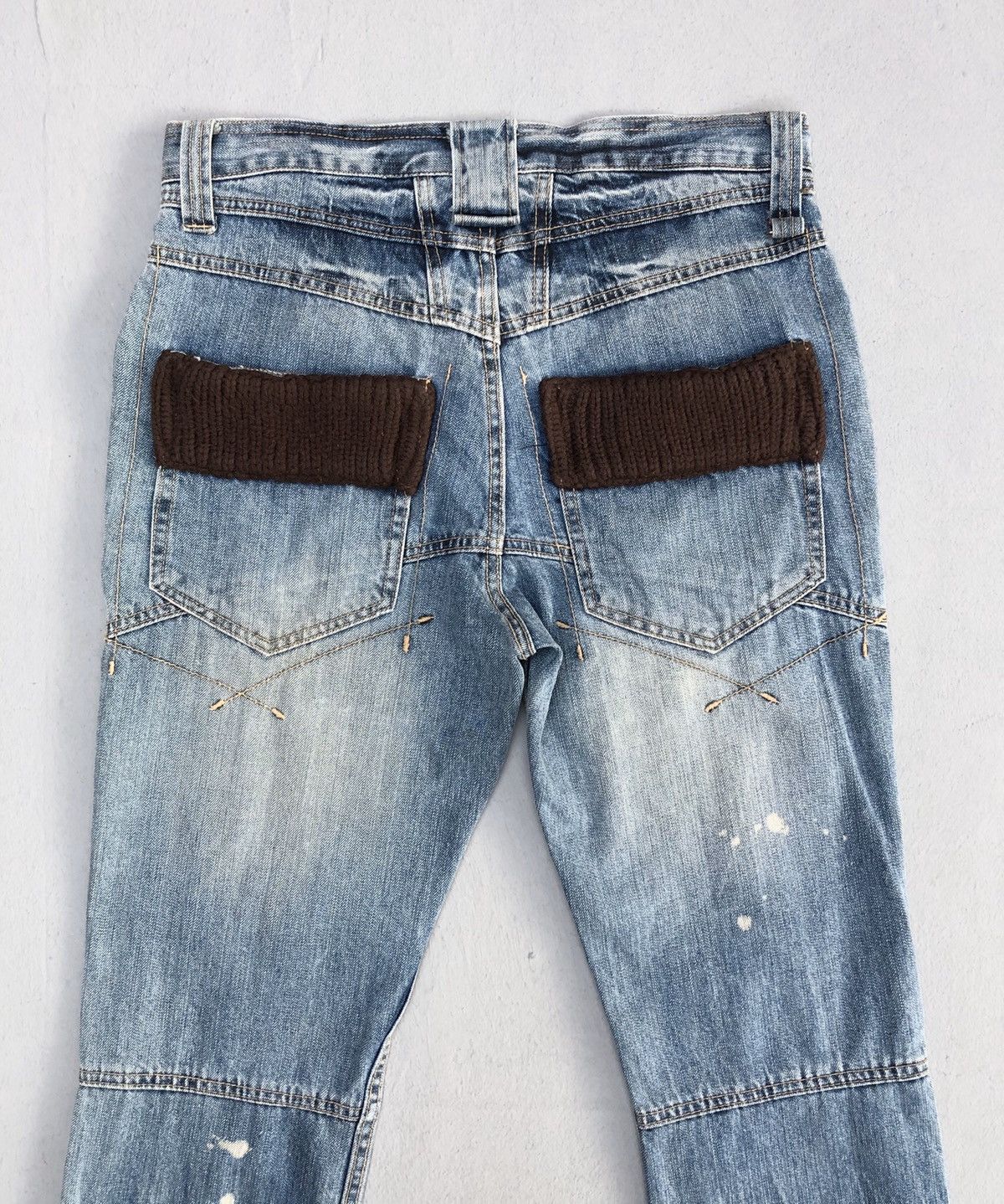 Japanese Brand PPFM Distress Denim Pants Size US 32 / EU 48 - 9 Thumbnail