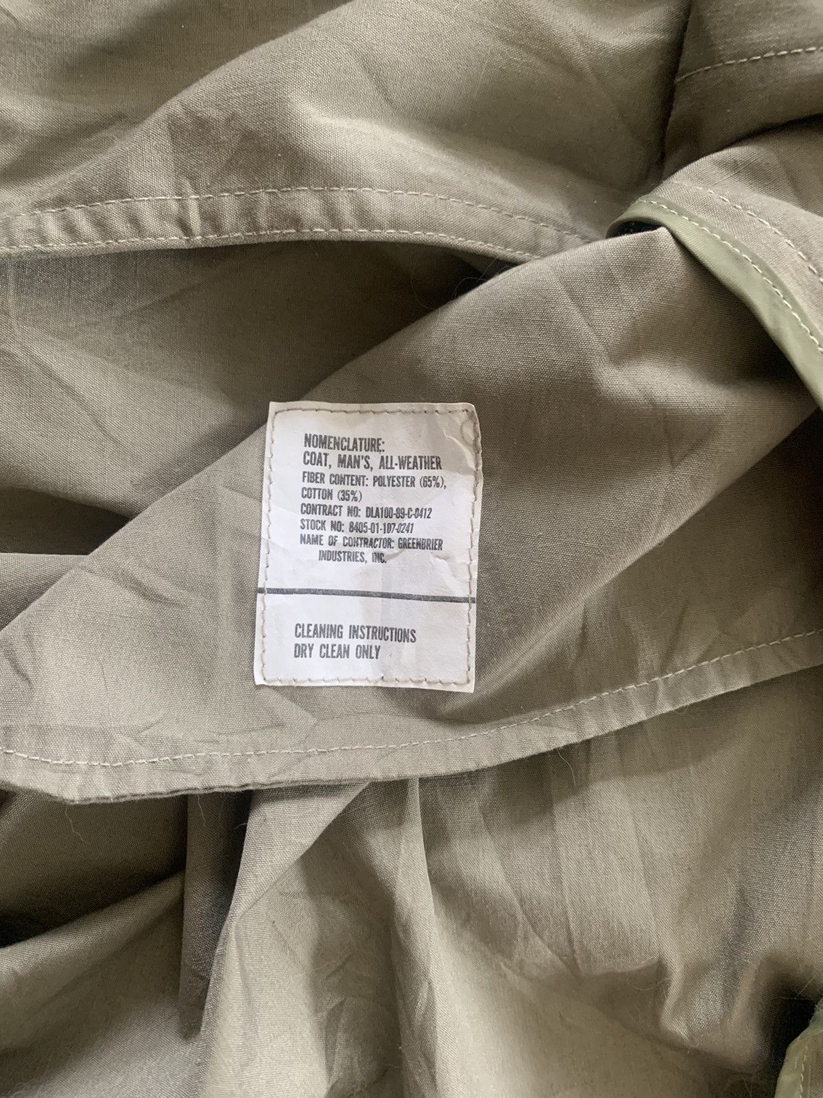 Vintage Vintage 80s Military Trench Coat Jacket Size US M / EU 48-50 / 2 - 7 Thumbnail