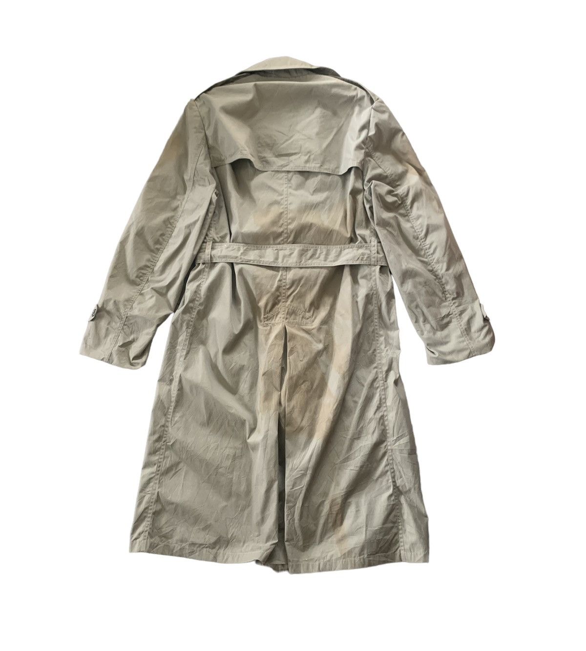 Vintage Vintage 80s Military Trench Coat Jacket Size US M / EU 48-50 / 2 - 2 Thumbnail