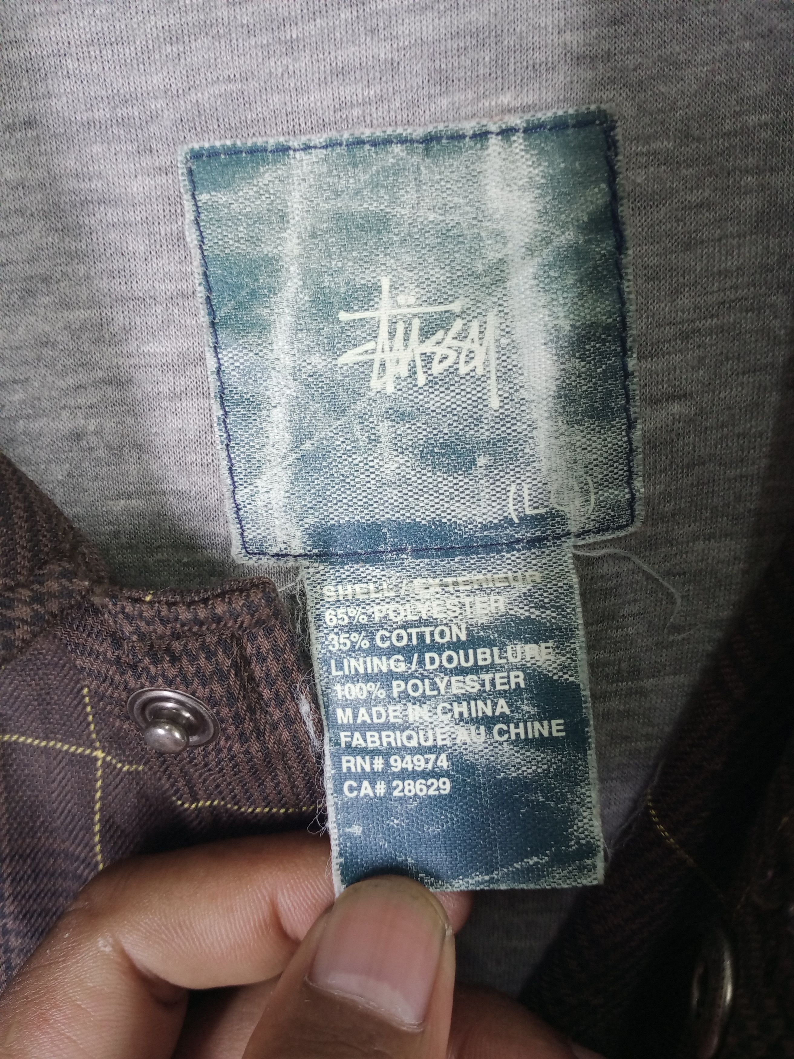 Stussy Stussy Button Up Jacket Size US L / EU 52-54 / 3 - 4 Thumbnail