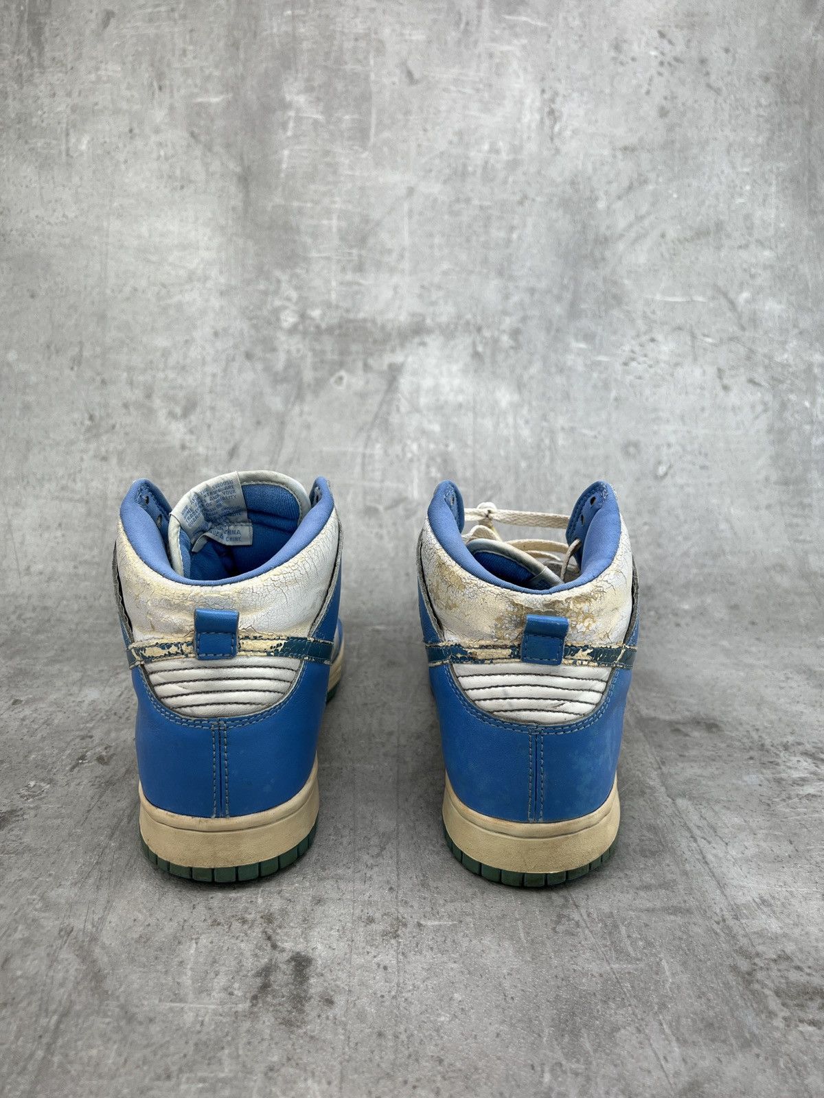 Nike 1999 Vintage NIKE Dunk High UNC Size US 8.5 / EU 41-42 - 5 Thumbnail