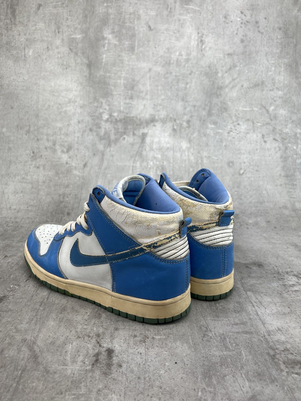 Nike 1999 Vintage NIKE Dunk High UNC Size US 8.5 / EU 41-42 - 8 Thumbnail