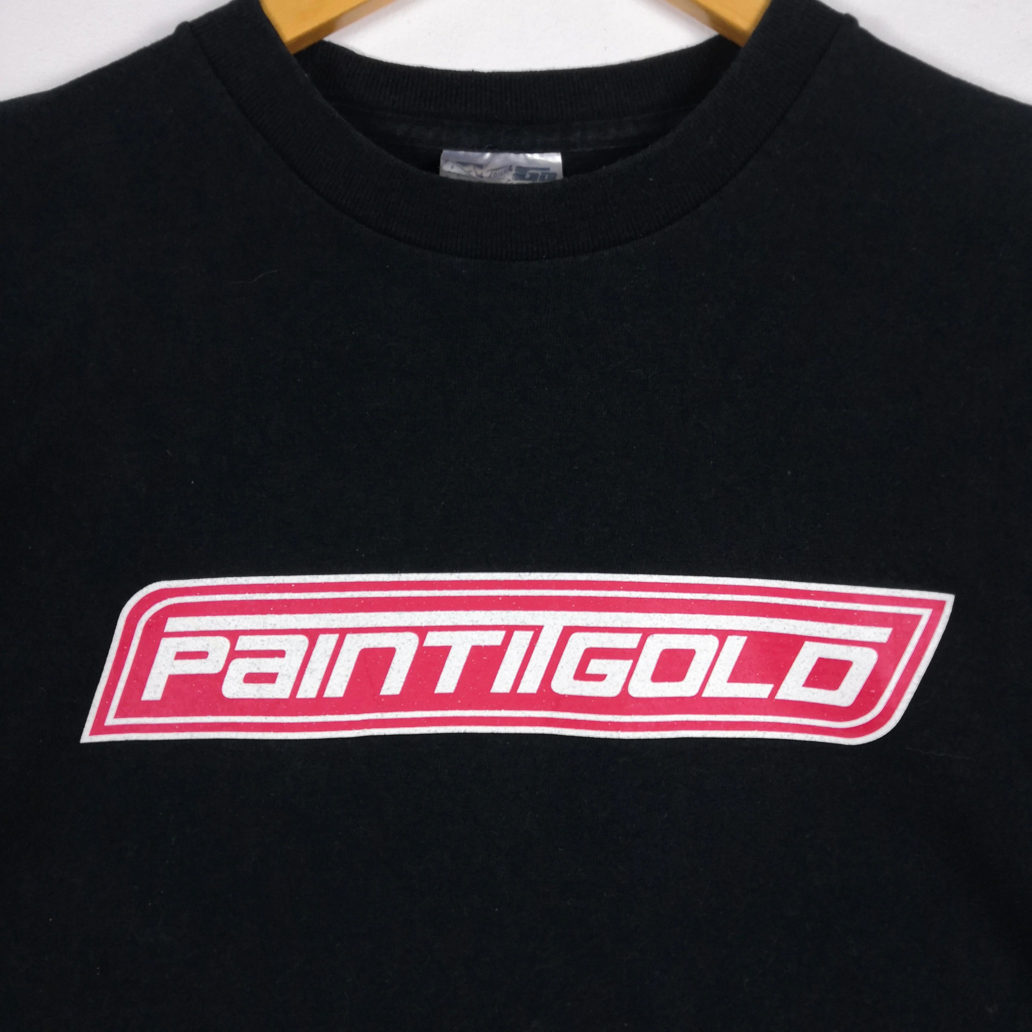 Japanese Brand × Vintage Gotomaki T-shirt Paint Gold Japanese Hysteric Style BS18166 Size US L / EU 52-54 / 3 - 6 Thumbnail
