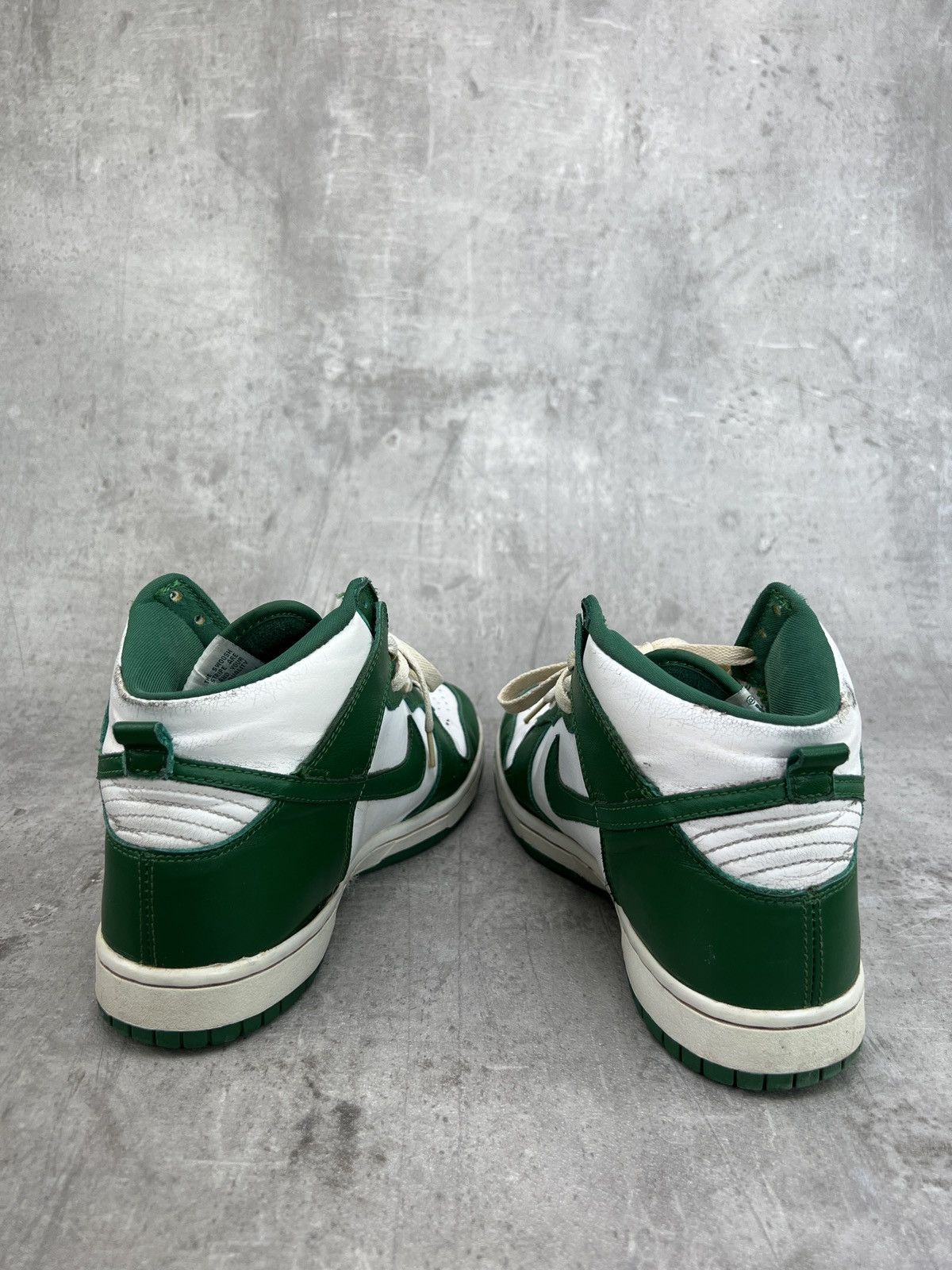 Nike 2003 Vintage NIKE Dunk High Celtic Green Size US 7.5 / EU 40-41 - 9 Thumbnail