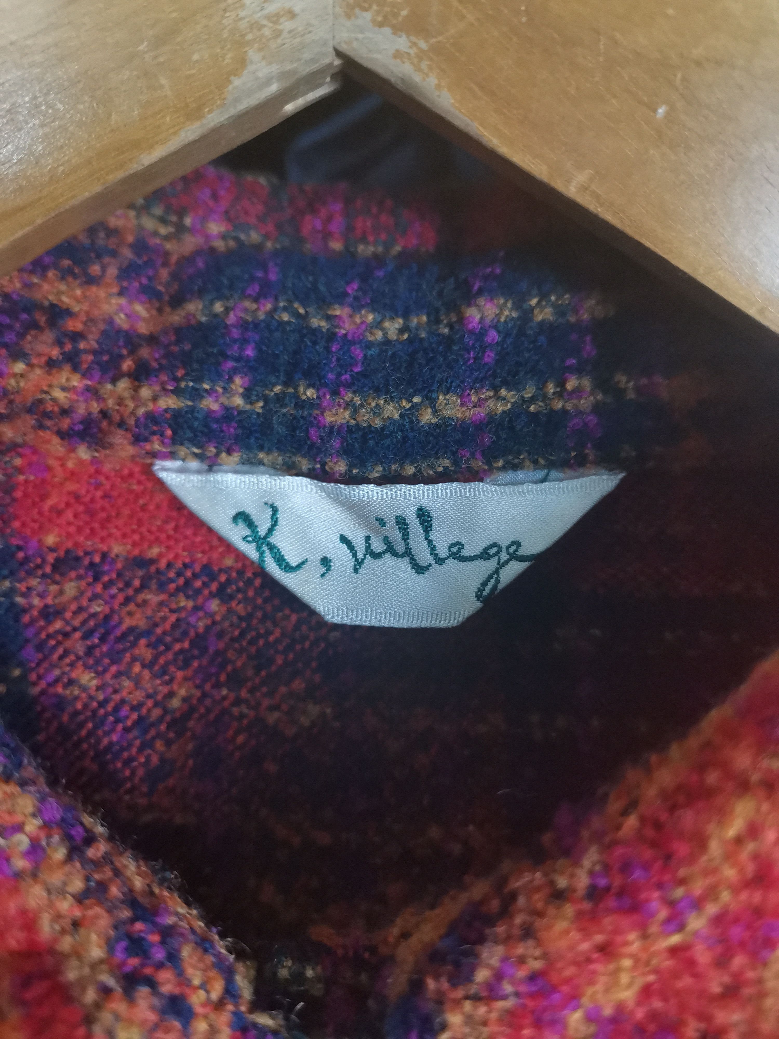 Japanese Brand Vintage Japanese Brand K.Village Flannel Shirt Size US L / EU 52-54 / 3 - 5 Thumbnail
