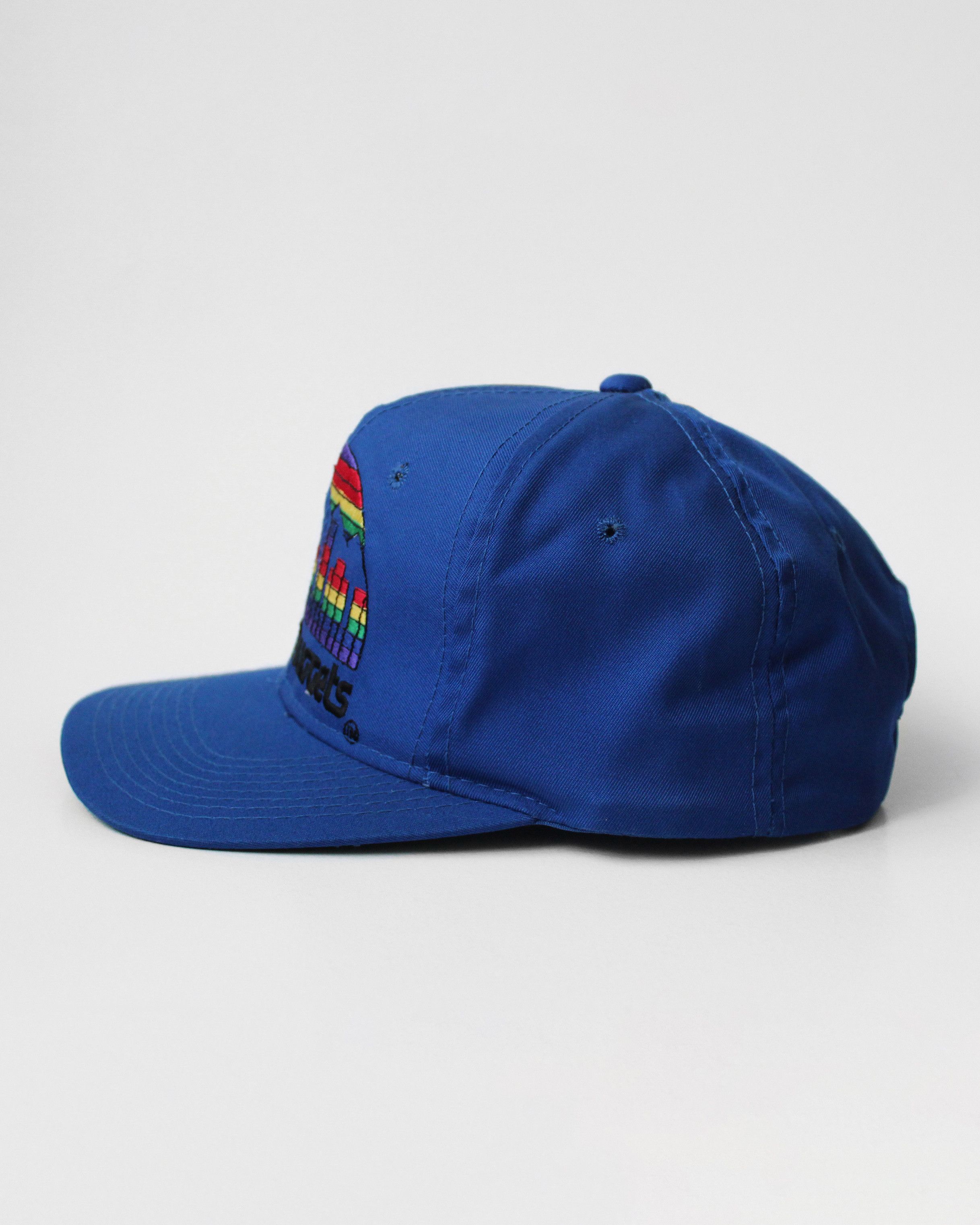 NOS 90s vintage Denver Nuggets Skyline cap snapback hat OG