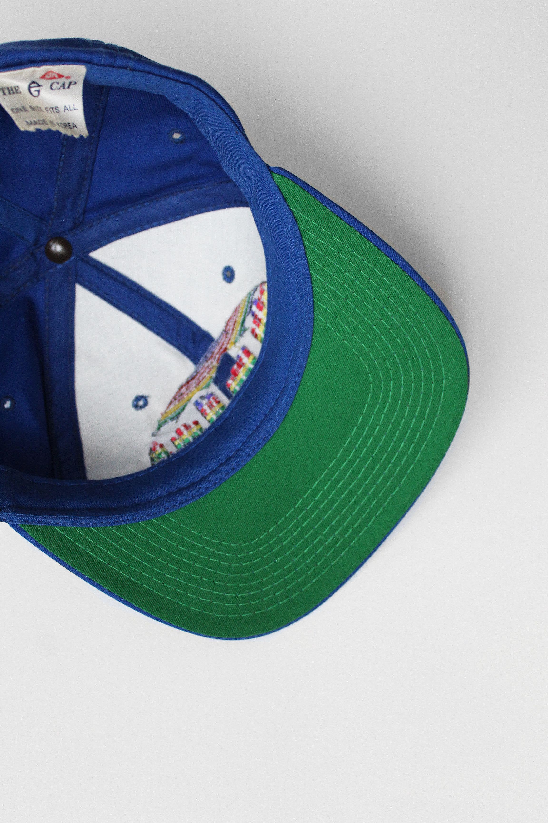 NOS 90s vintage Denver Nuggets Skyline cap snapback hat OG