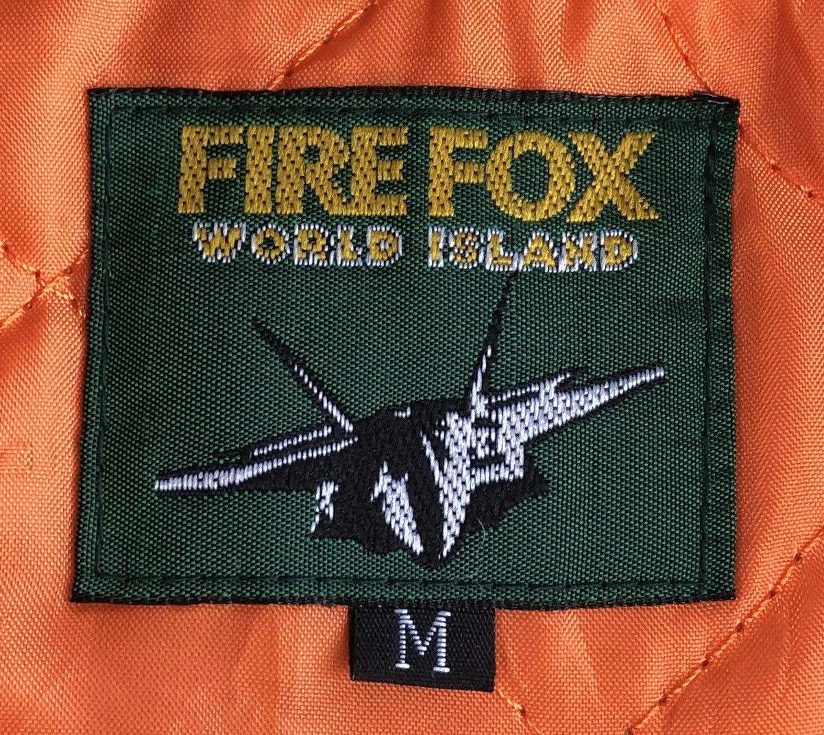 Vintage Vintage Fire Fox World Island Bomber Flight Jacket Size US M / EU 48-50 / 2 - 15 Thumbnail