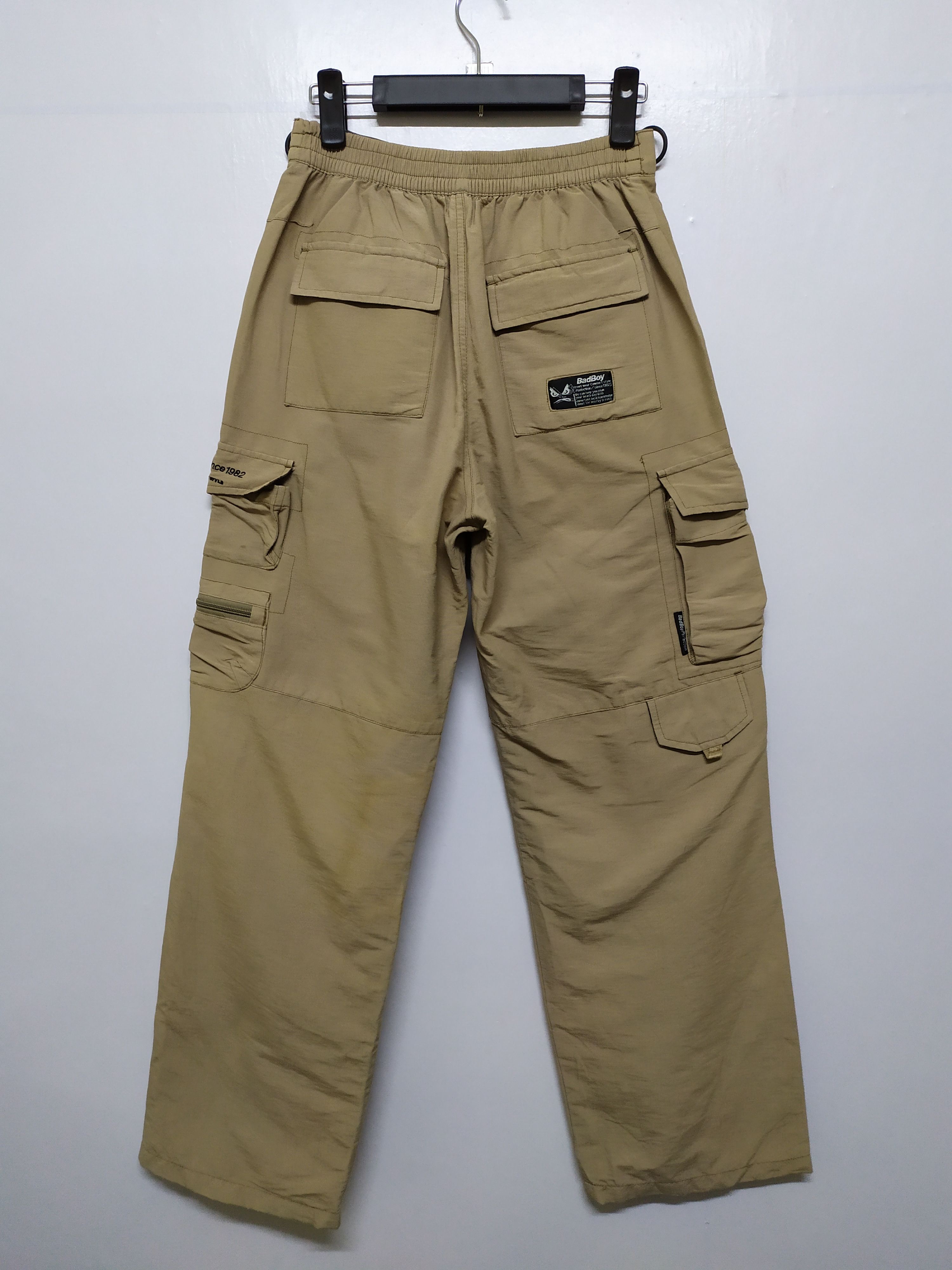Japanese Brand BADBOY CARGO PANTS MULTIPOCKET TACTICAL PANTS Size US 28 / EU 44 - 21 Thumbnail