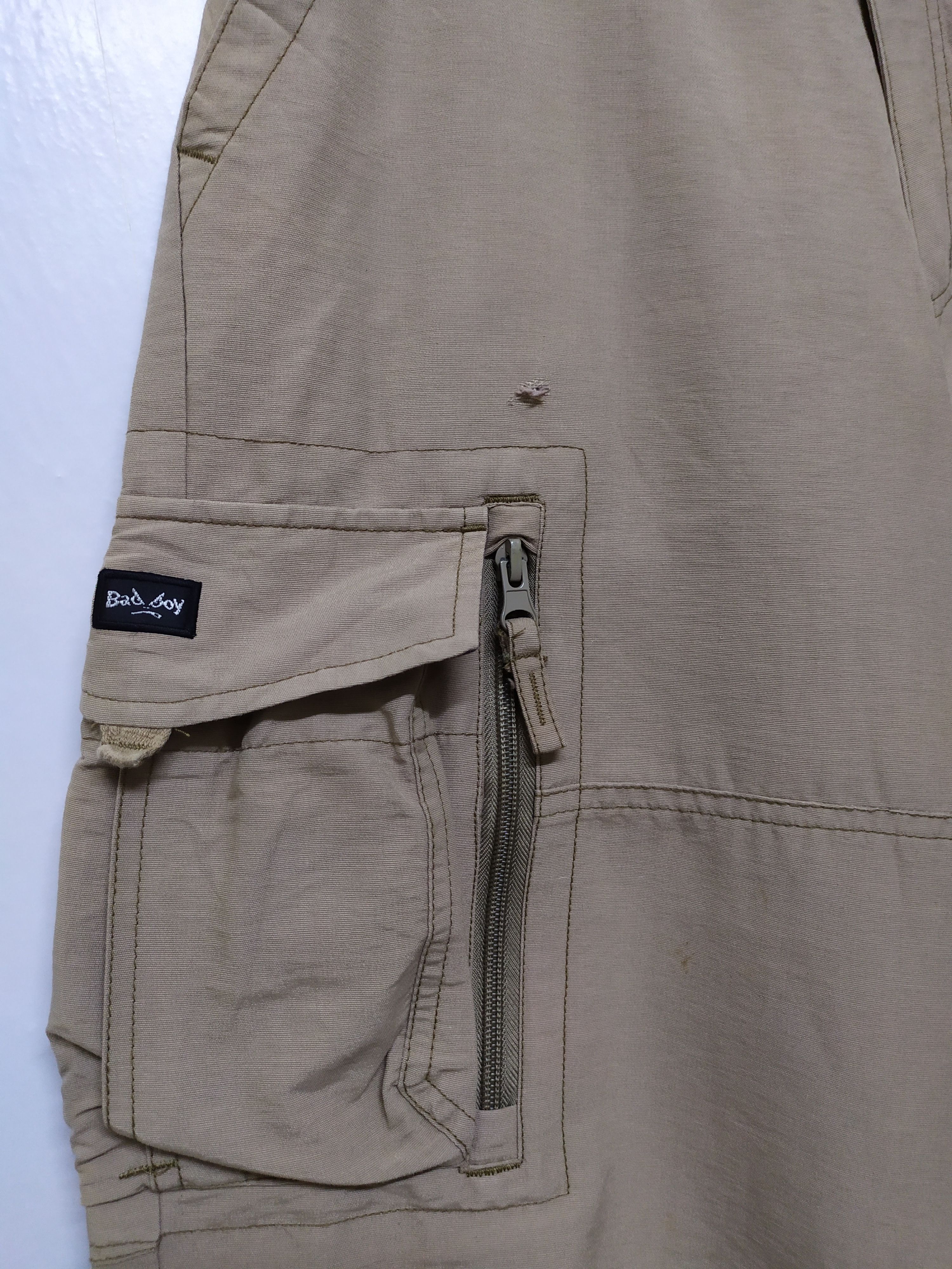 Japanese Brand BADBOY CARGO PANTS MULTIPOCKET TACTICAL PANTS Size US 28 / EU 44 - 12 Thumbnail