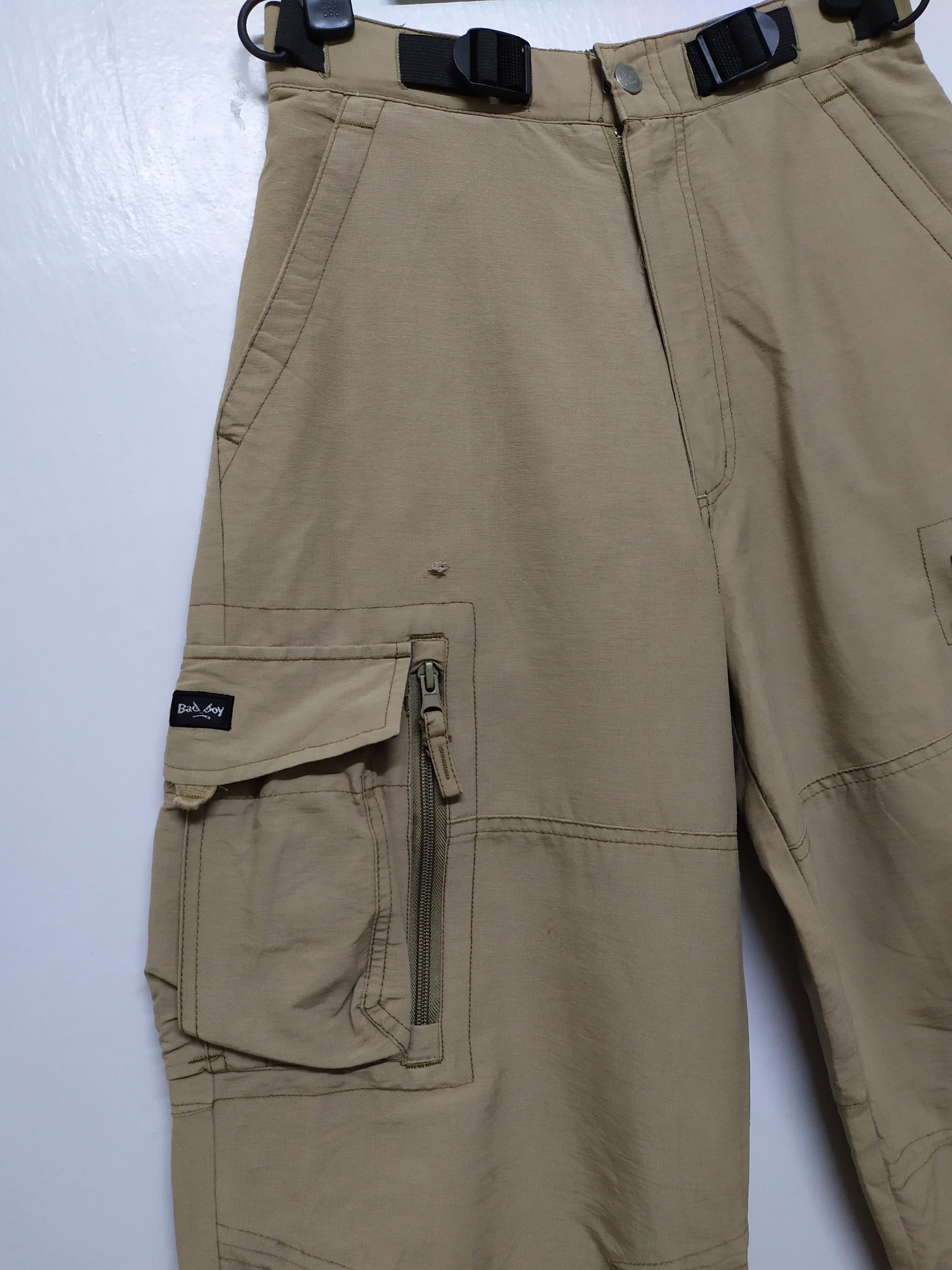 Japanese Brand BADBOY CARGO PANTS MULTIPOCKET TACTICAL PANTS Size US 28 / EU 44 - 13 Thumbnail