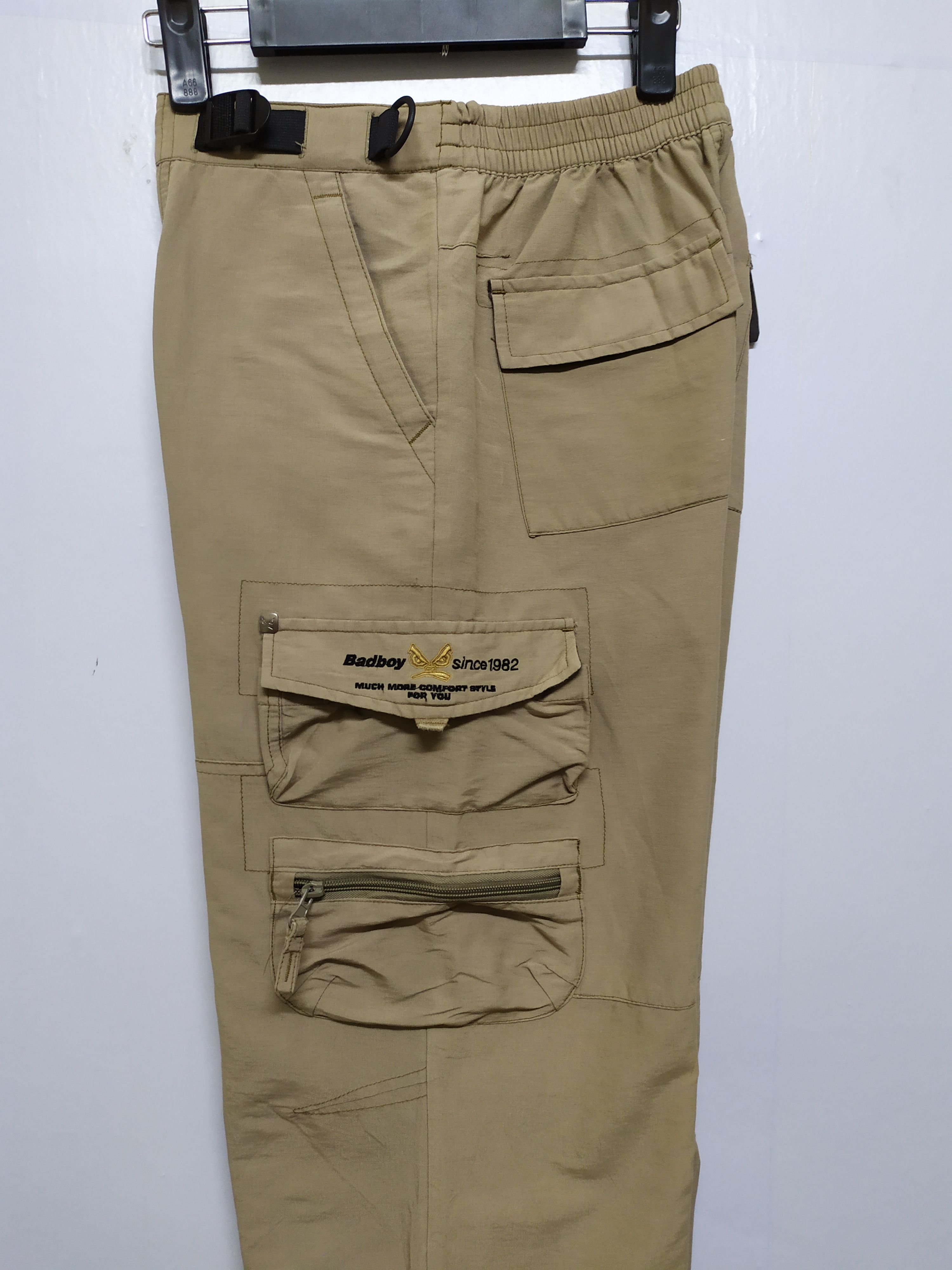 Japanese Brand BADBOY CARGO PANTS MULTIPOCKET TACTICAL PANTS Size US 28 / EU 44 - 3 Thumbnail