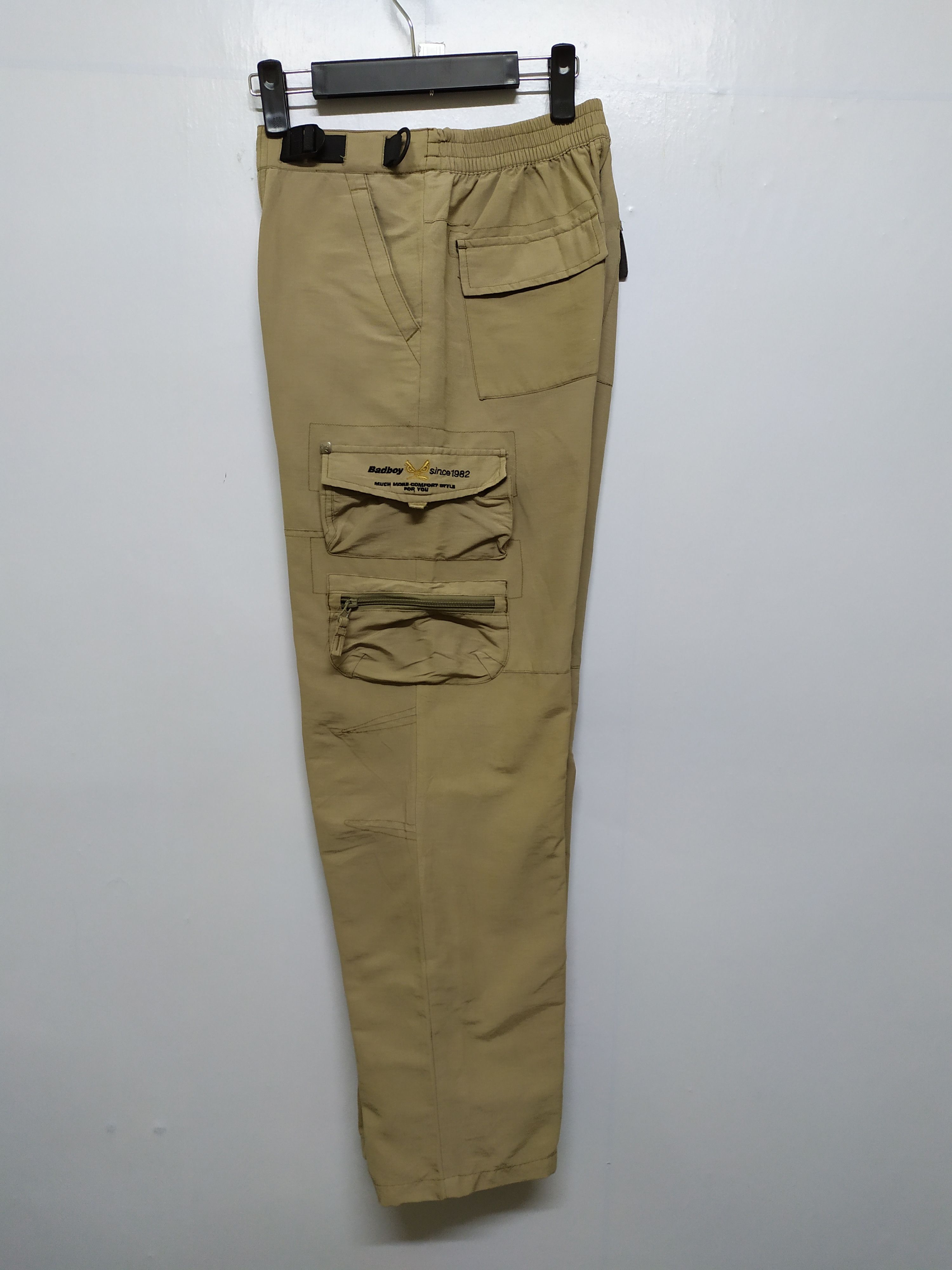 Japanese Brand BADBOY CARGO PANTS MULTIPOCKET TACTICAL PANTS Size US 28 / EU 44 - 4 Thumbnail
