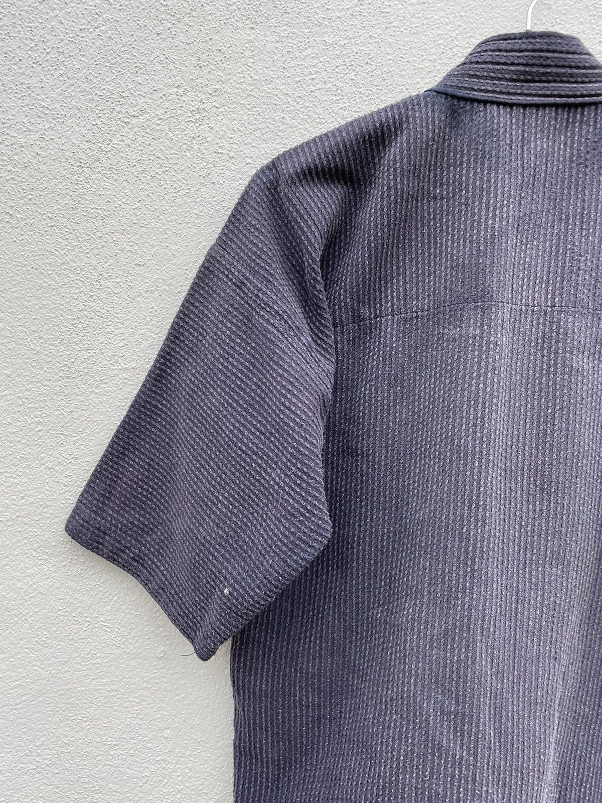 Japanese Brand Kimono Sashiko Boro Stitching faded Japan Samurai Size US M / EU 48-50 / 2 - 8 Thumbnail